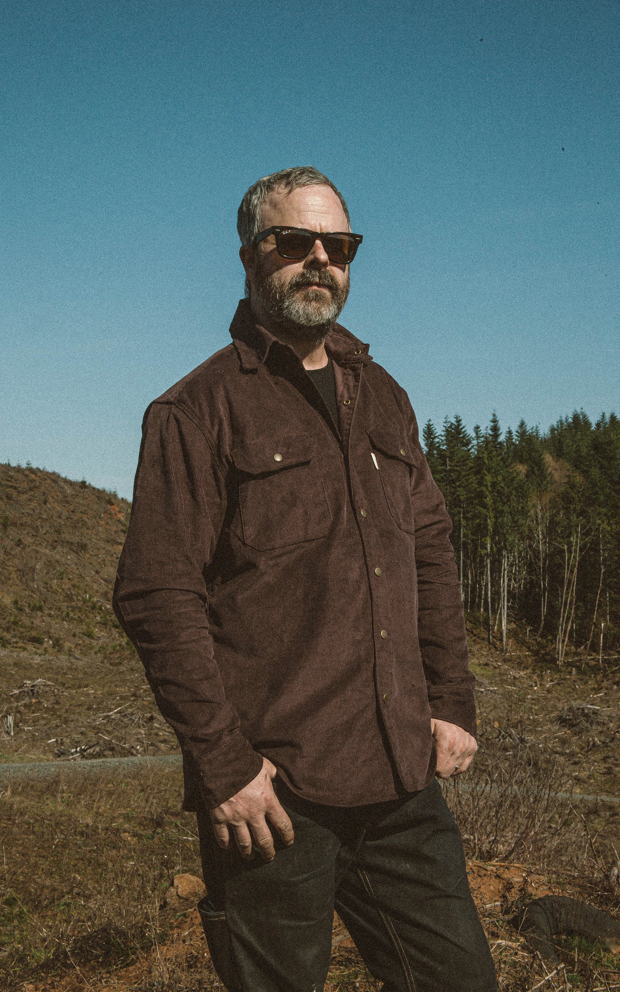 Witham Work Shirt - Chocolate Corduroy