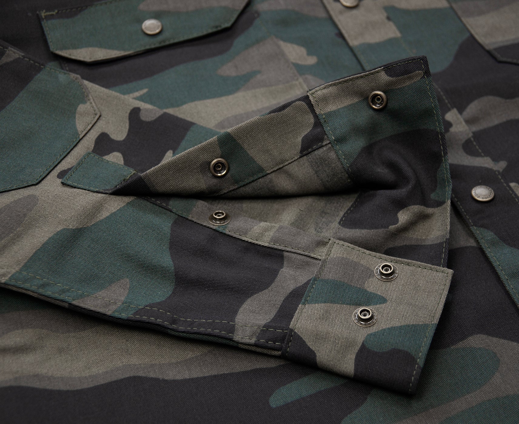 Witham Work Shirt - Woodland Camo