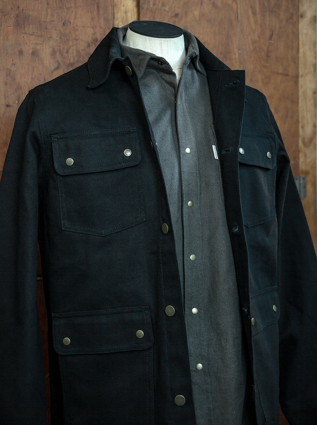 Great Northern Chore Coat - Black Canvas