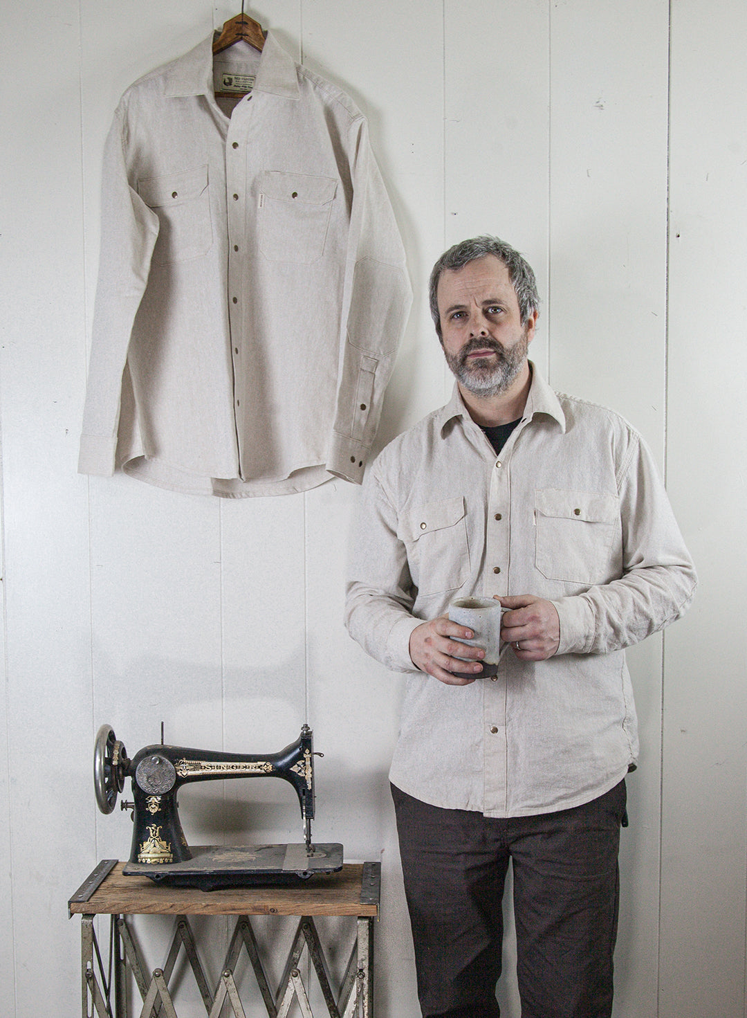 Witham Work Shirt - Linen
