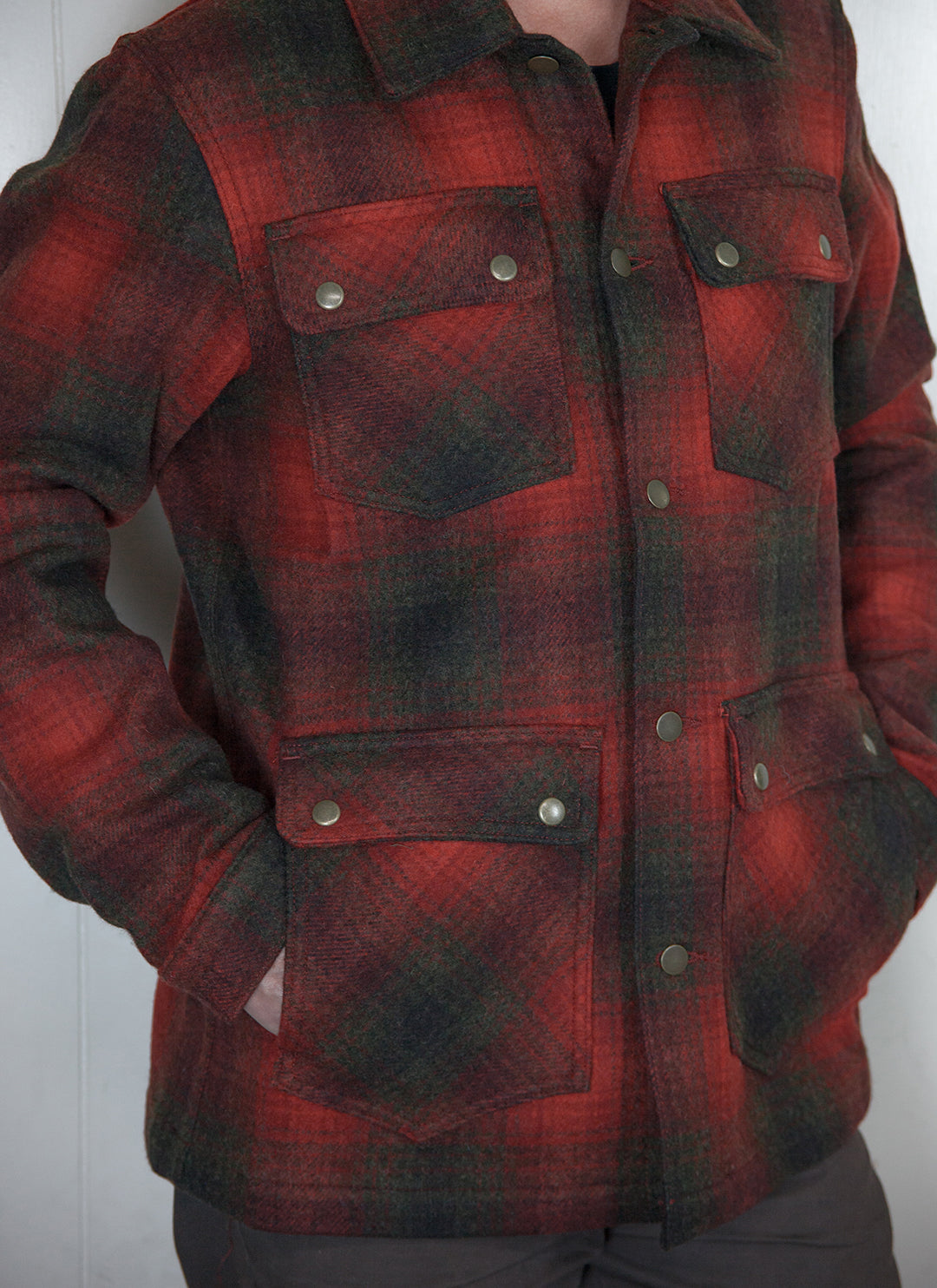 Catskill Cruiser Coat - Wool Plaid