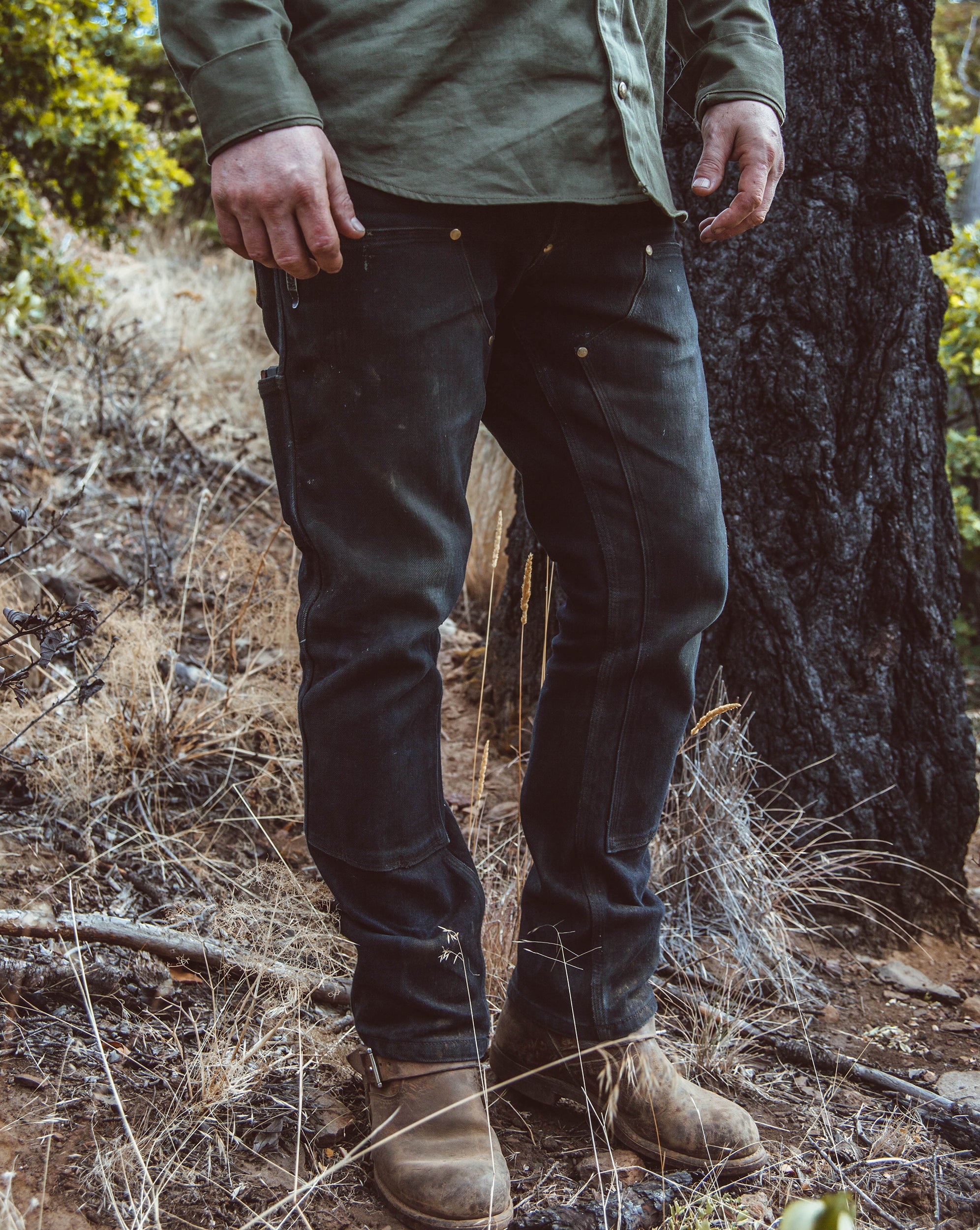 GN.01 Fitted Work Pant - Dyneema Denim