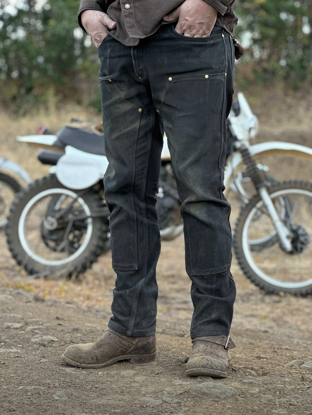 GN.01 Fitted Work Pant - Dyneema Denim