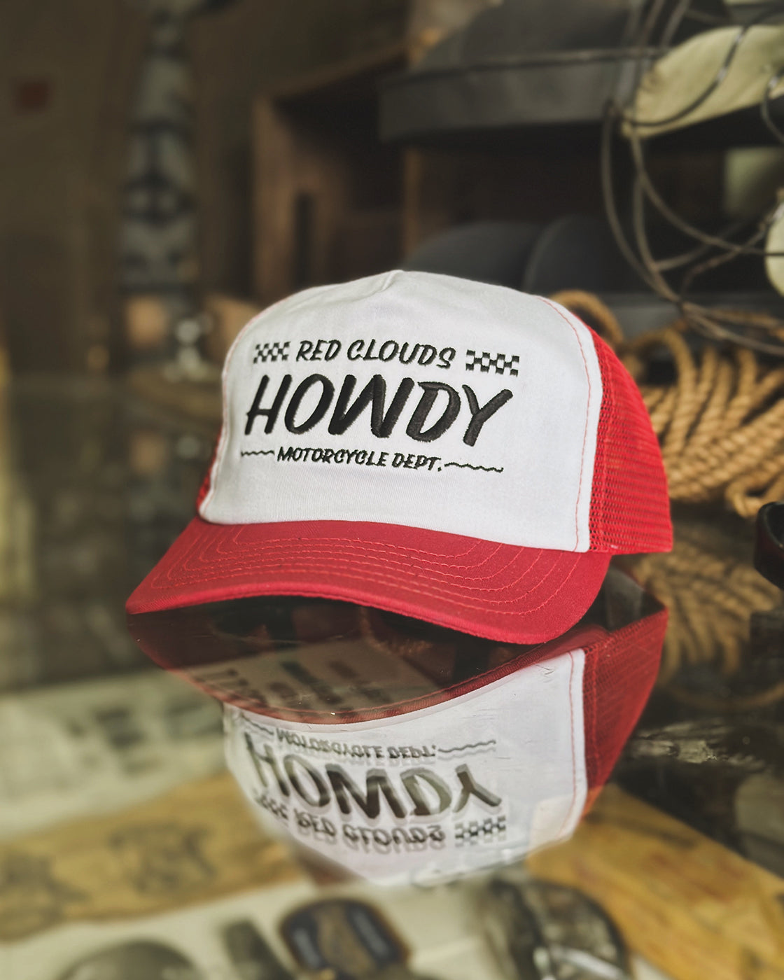 Howdy RCC Trucker Hat - Red/White
