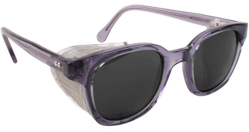 Traditional Safety Glasses - Gray Lens