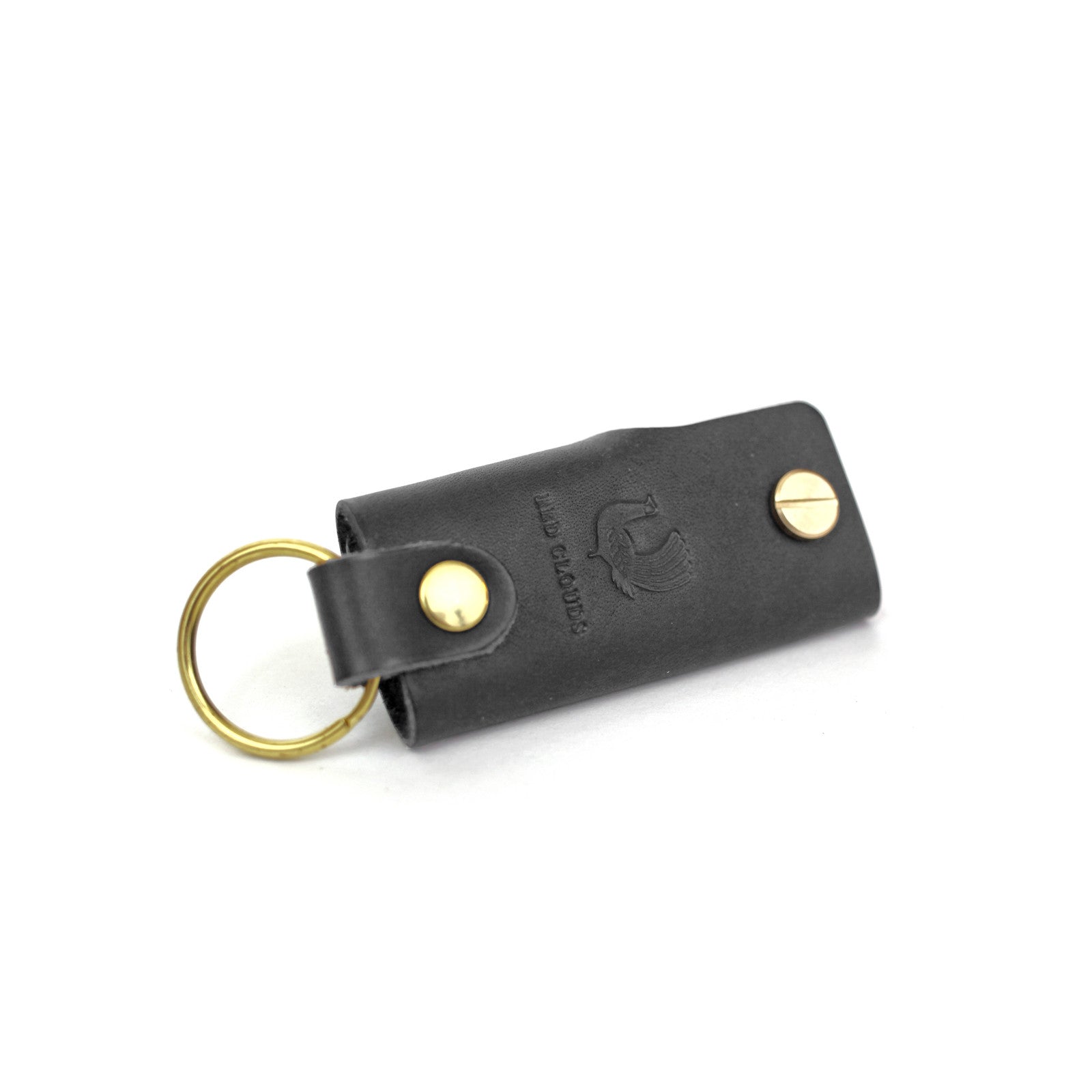 Leather Key Case - Black