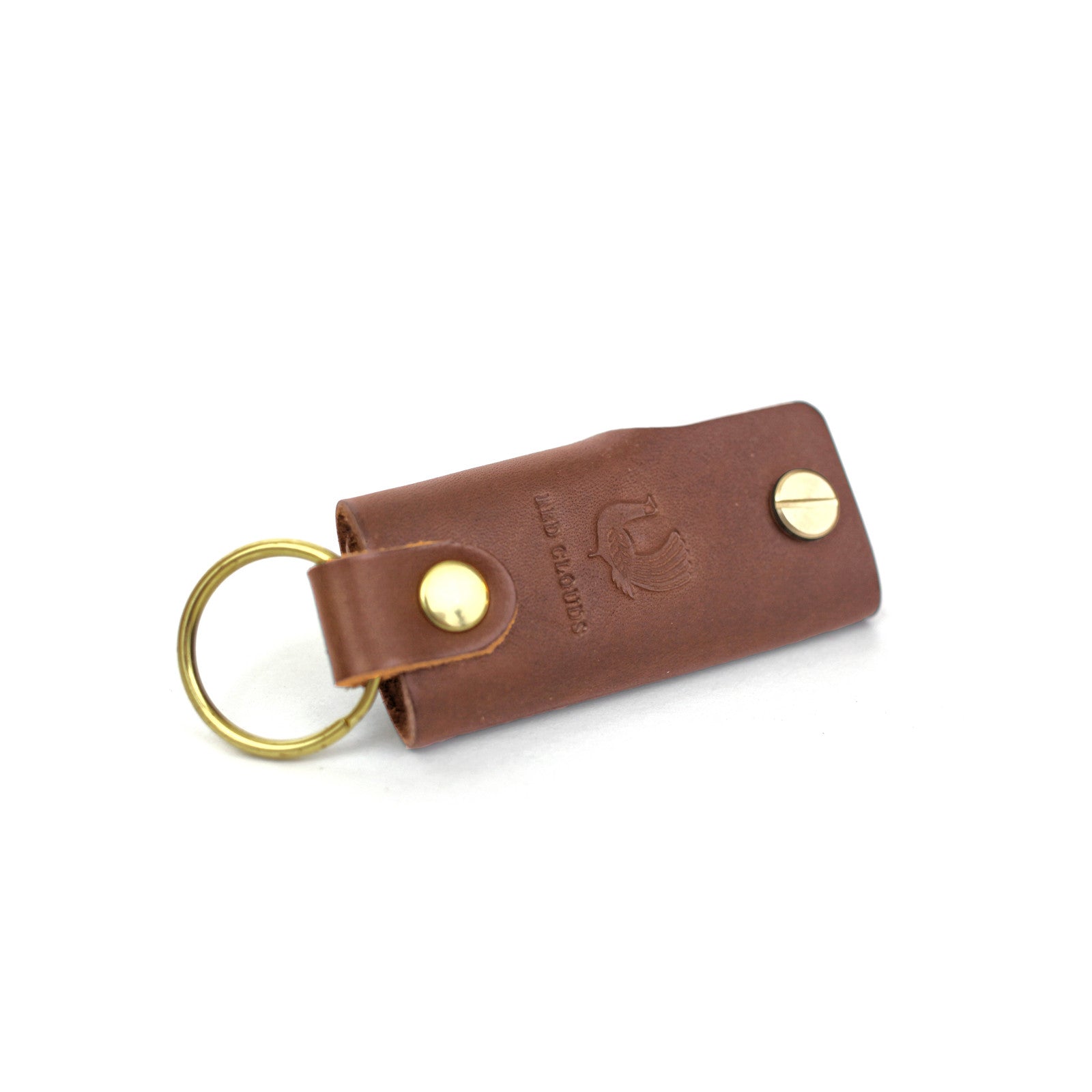 Leather Key Case - Saddle Tan