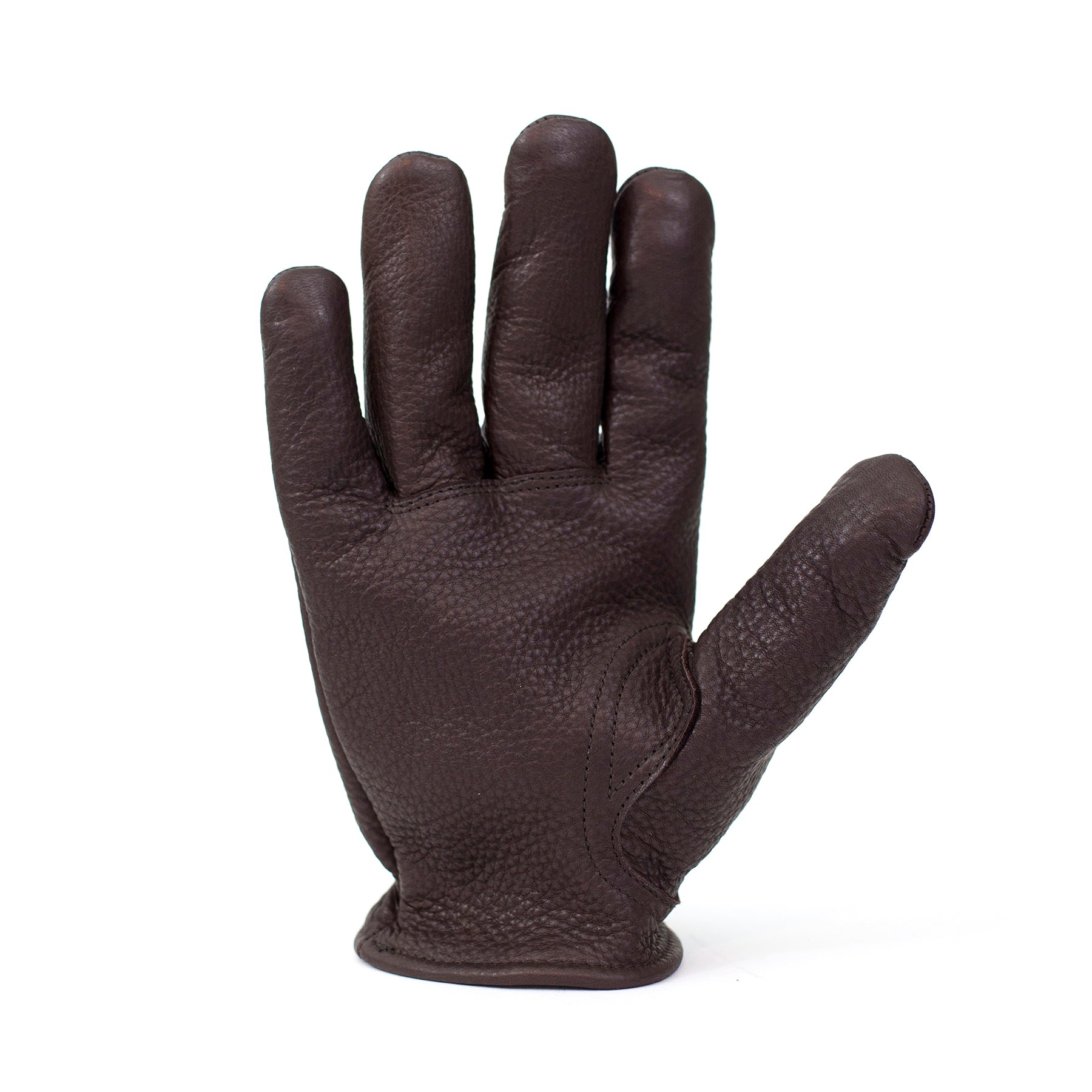 Kevlar Lined Leather Gloves - Brown