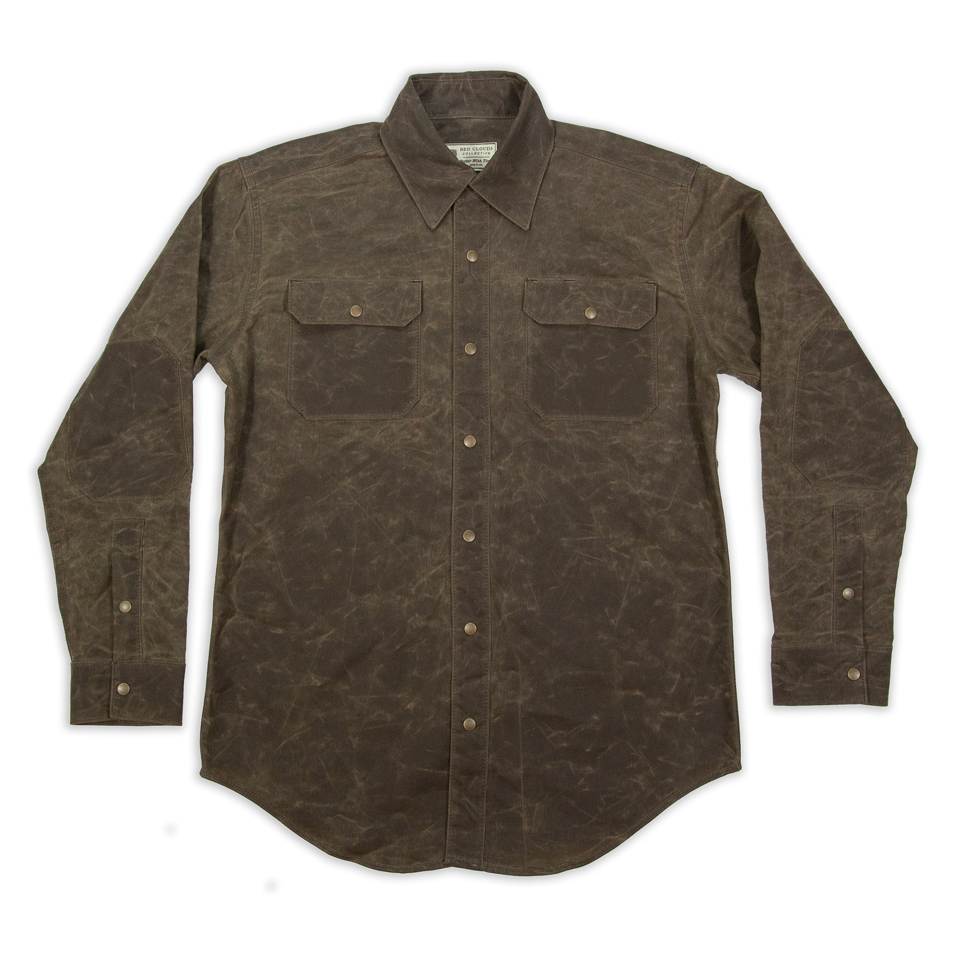 waxed canvas work shirt, work shirt, made in usa, durable shirt, heavy duty shirt, made to last, made in portland, quality clothing, durable work shirt, waxed canvas, moto, witham work shirt