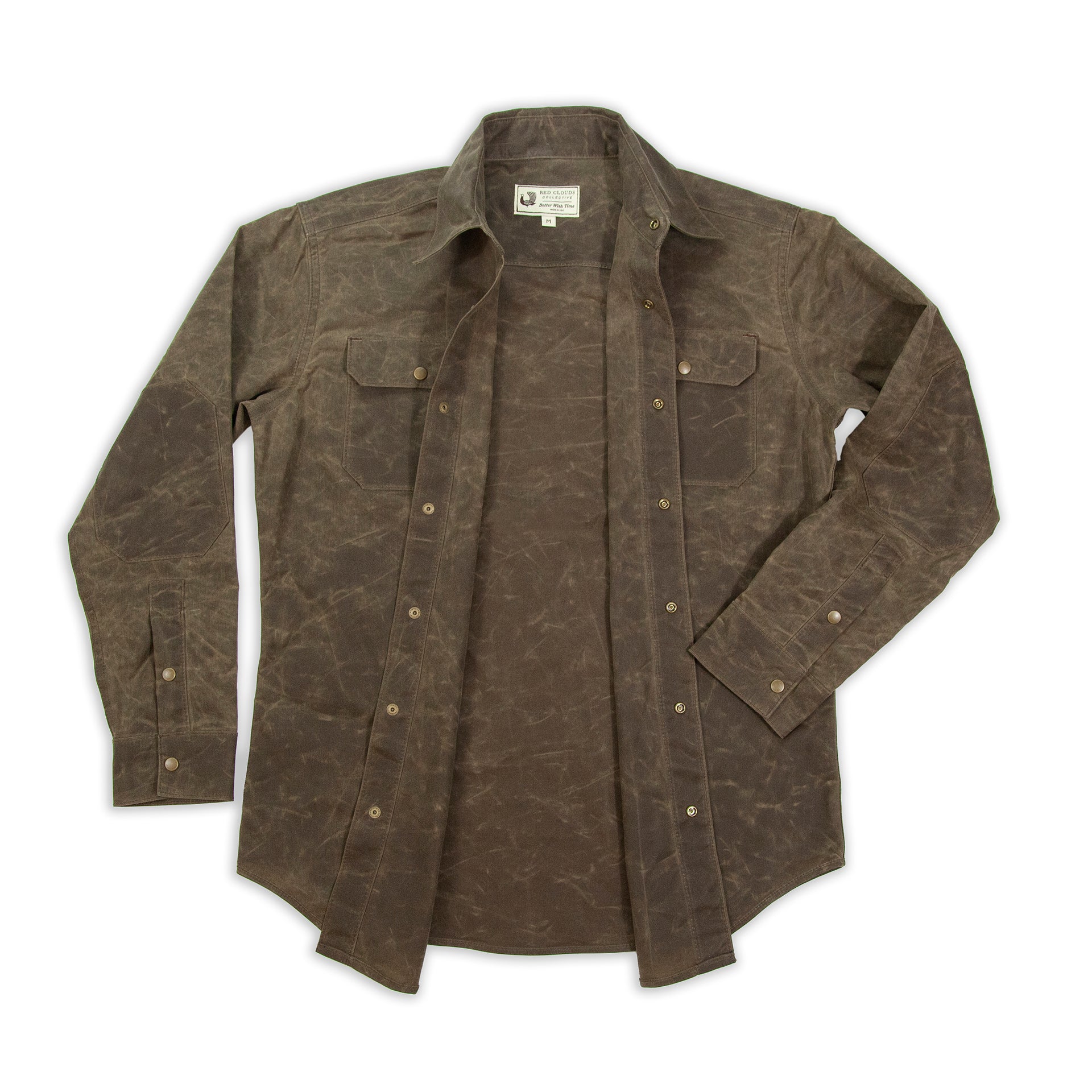 waxed canvas work shirt, work shirt, made in usa, durable shirt, heavy duty shirt, made to last, made in portland, quality clothing, durable work shirt, waxed canvas, moto, witham work shirt