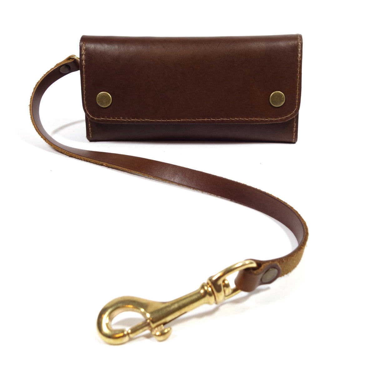 Trucker Wallet, leather, handmade