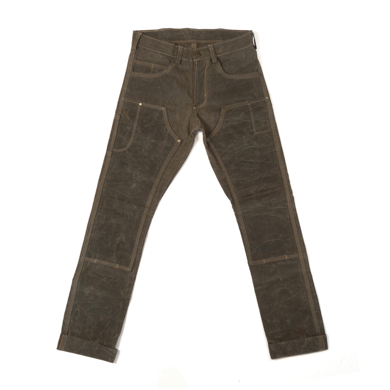 Waxed Canvas Work Pant, Fitted work pant, waxed canvas pants, pants made in usa, made in Portland Oregon, durable pants, best waxed canvas pants, slim fit work pant, red clouds pants, waxed cotton pants, pants made to last