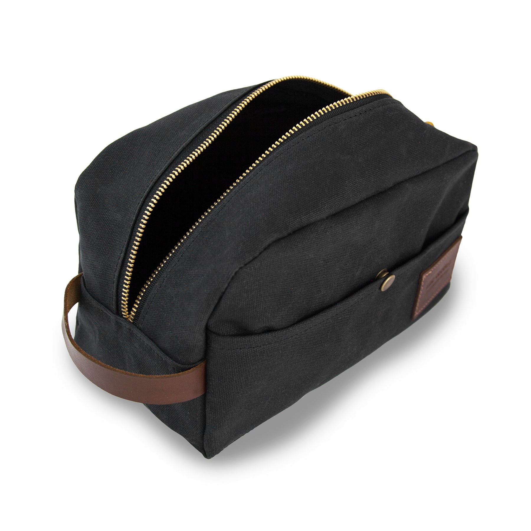 dopp kit, waxed canvas dopp kit, leather dopp kit, travel bag, toiletry bag, travel kit, made in usa, handcrafted, custom bag, portland, made in america, handmade, portland craft, best dopp kit