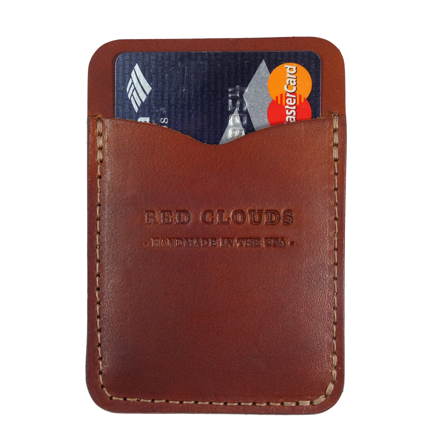 Frontside wallet. Card wallet. slim card case. leather card wallet. For those who like to keep their wallets in their front pockets. Slim enough to comfortably carry and large enough to fit your essential cards and some cash.  3/4oz Herman Oak Vegetable-Tanned Leather 2 Card-Slots, 1 center card slot