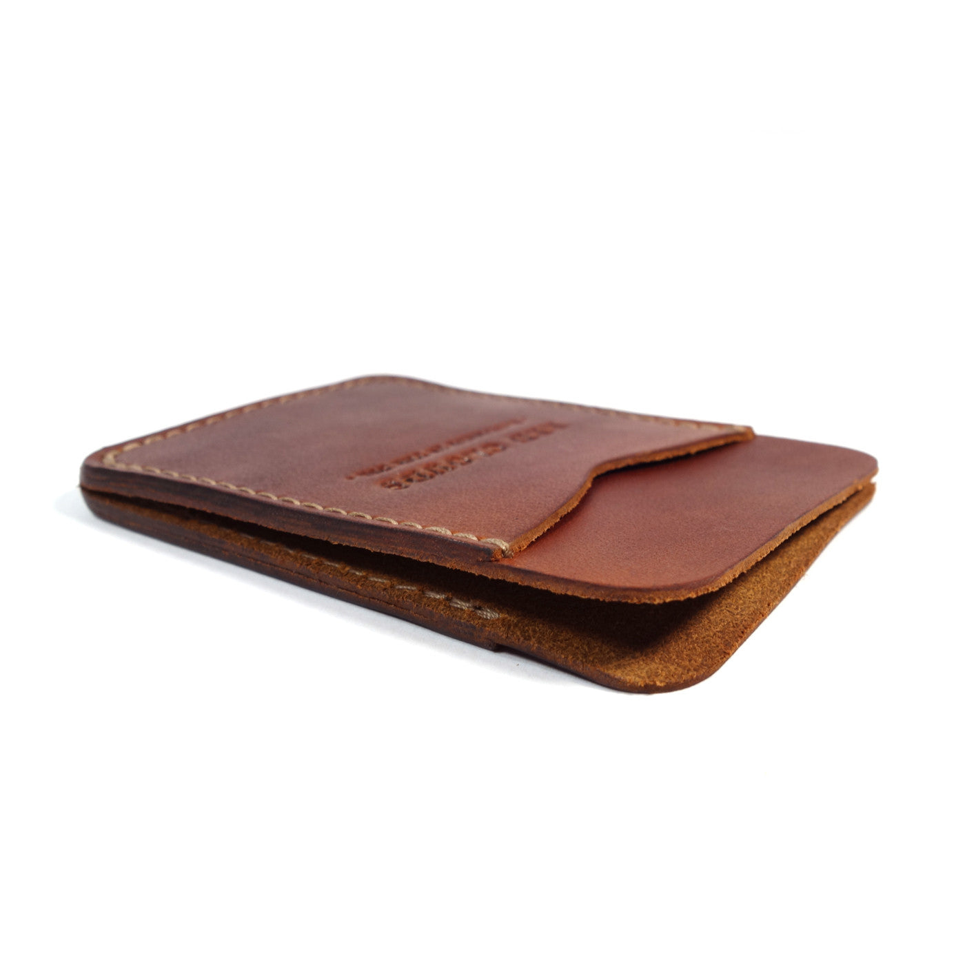 Frontside wallet. Card wallet. slim card case. leather card wallet. For those who like to keep their wallets in their front pockets. Slim enough to comfortably carry and large enough to fit your essential cards and some cash.  3/4oz Herman Oak Vegetable-Tanned Leather 2 Card-Slots, 1 center card slot