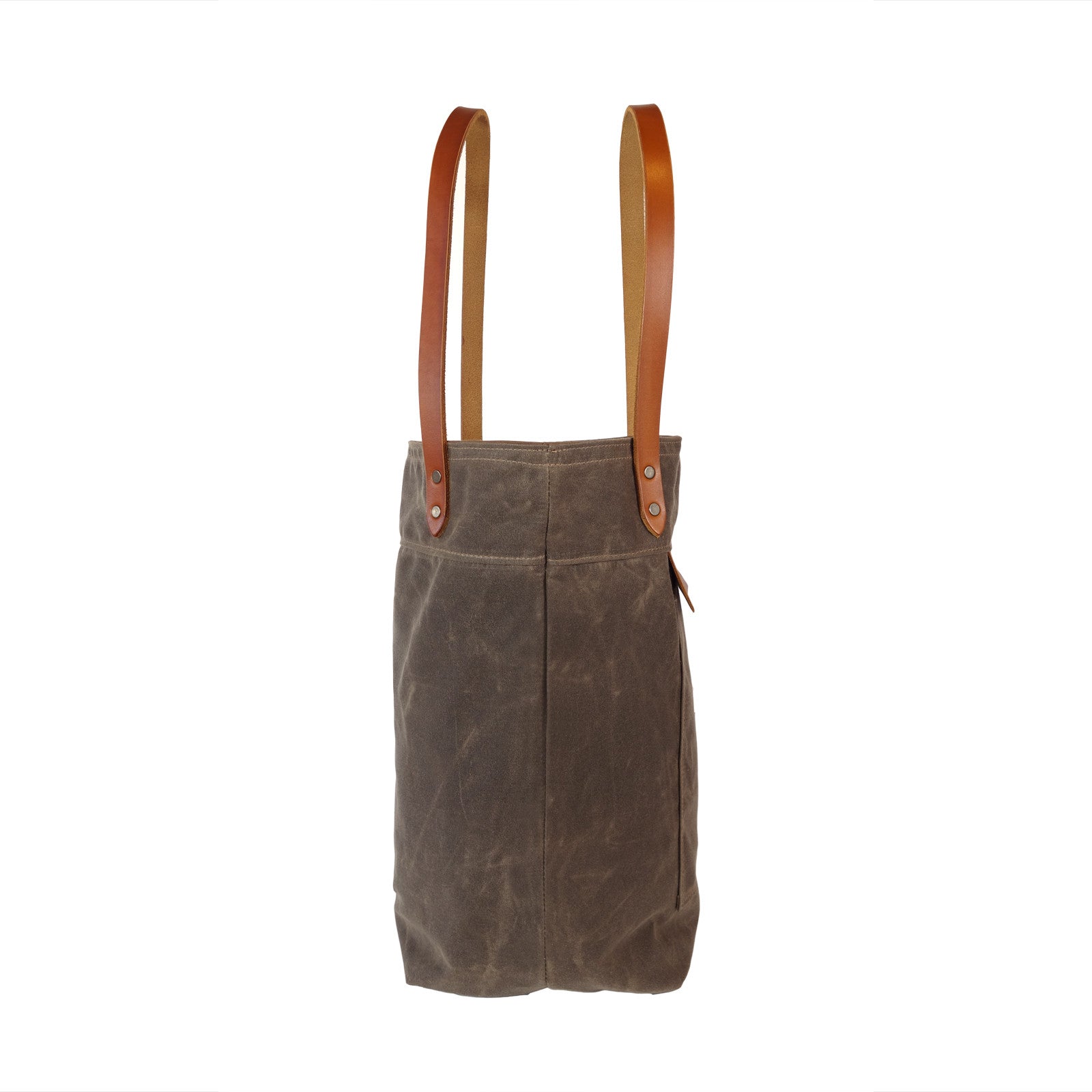 tote bag, waxed canvas tote bag, waxed cotton bag, waxed canvas bag, handmade tote bag, over the shoulder tote, red clouds tote bag