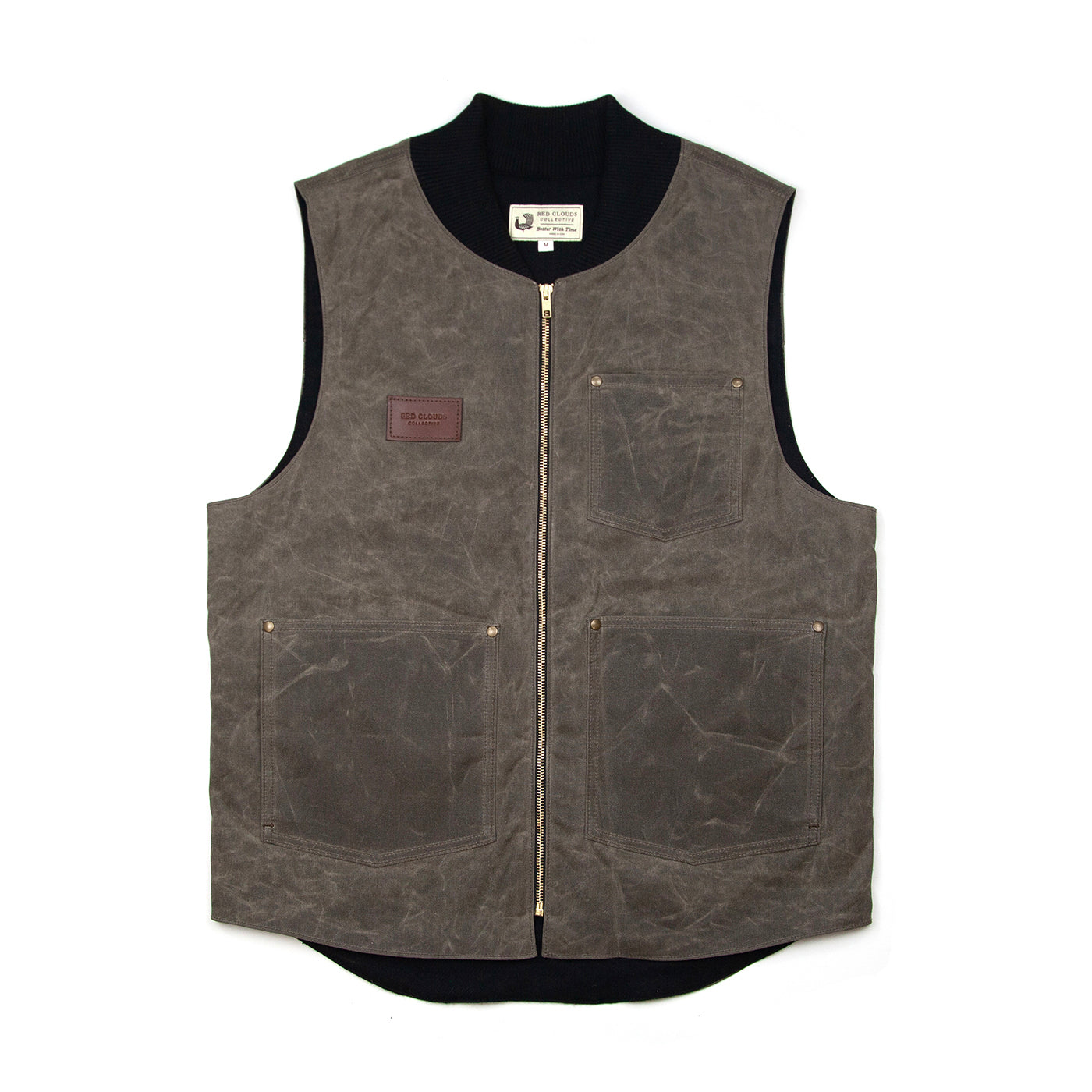 Hawthorne Vest - Havana Waxed Canvas