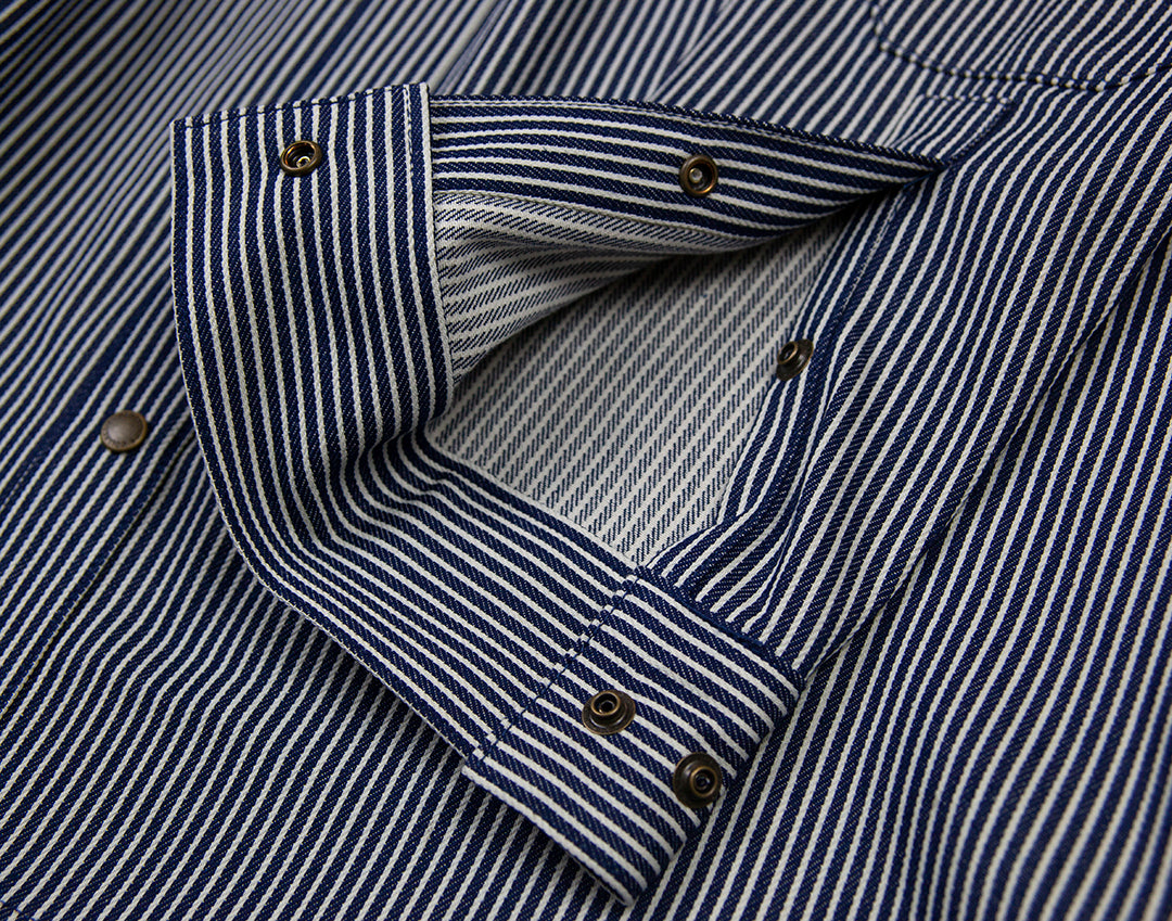 Witham Work Shirt - Hickory Stripe