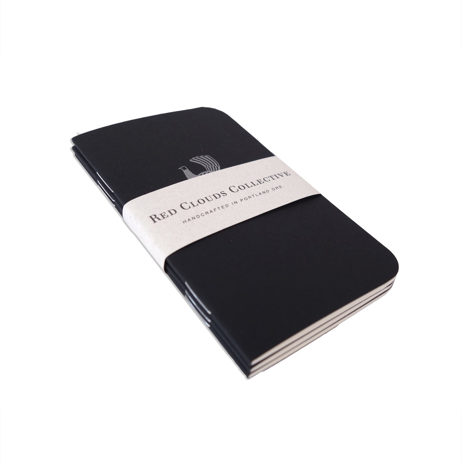 Sketchbook, notebook, mini notebook, small notebook, small sketchbook, small field notes, small moleskine, tiny field notes, tiny moleskine, red clouds sketchbook, pack of notebooks, Available in a pack of 3, the Replacement Sketchbook can be used in our GOODbook or on its own. Each booklet has 20 blank ivory pages with rounded corners.