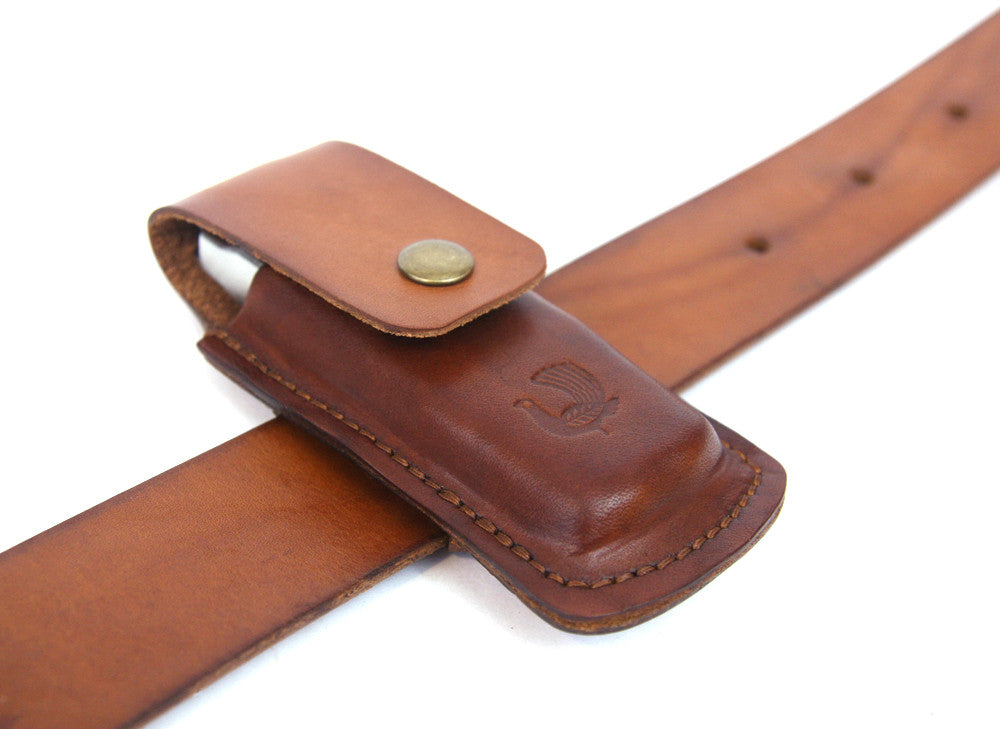Leatherman sheath, leather man sheath, leather sheath, replacement sheath, knife sheath, The Red Clouds Multi-Tool Sheath attaches to your belt either vertical or horizontal for your comfort.