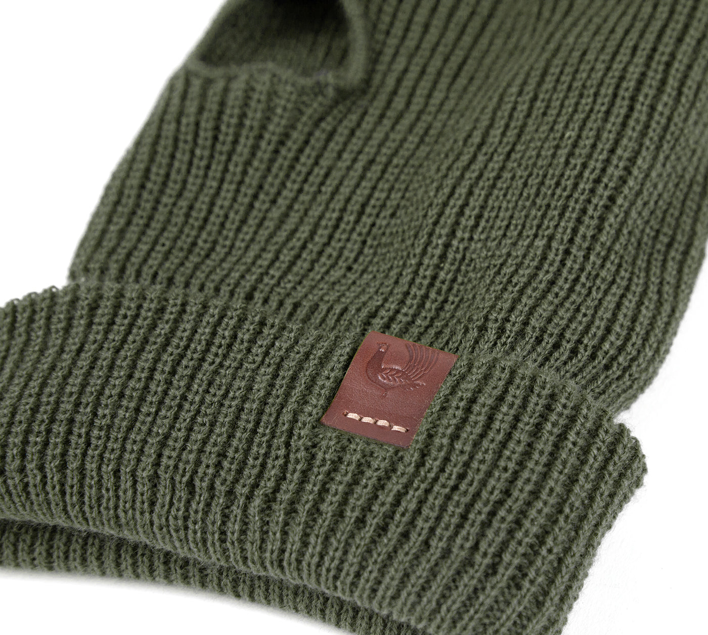Knit Face Mask - Olive