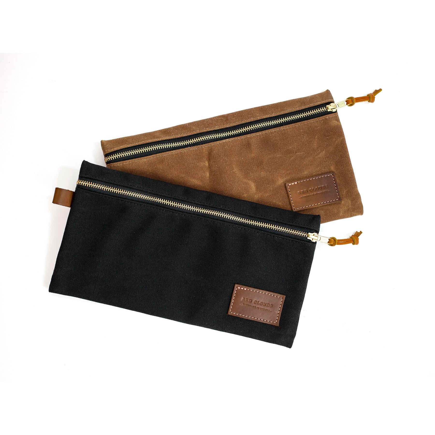 waxed canvas, otter wax, red clouds collective, wax, tin cloth, tool pouch, canvas, tool kit, tool roll, pencil kit, pencil pouch