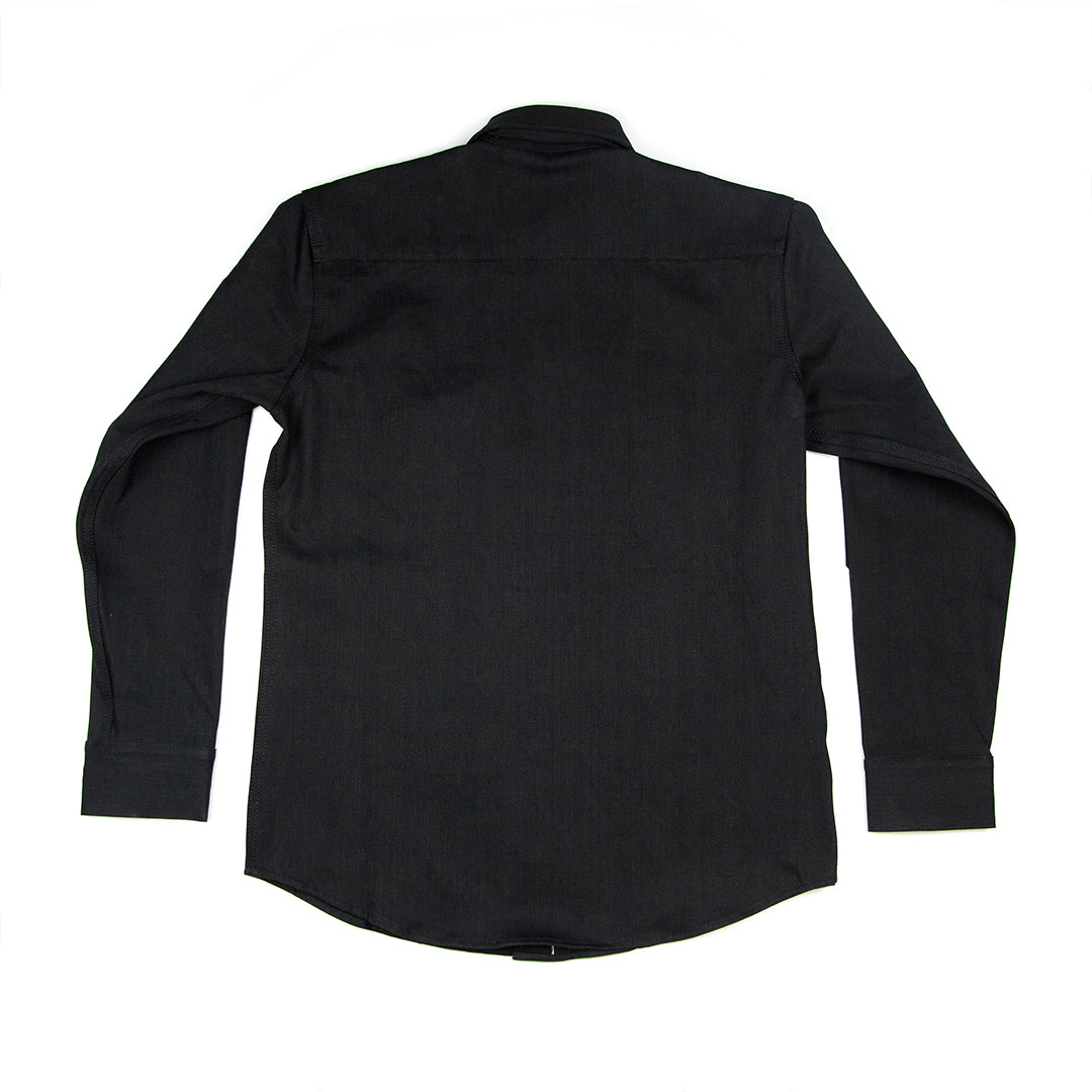 Witham Work Shirt - Black Twill