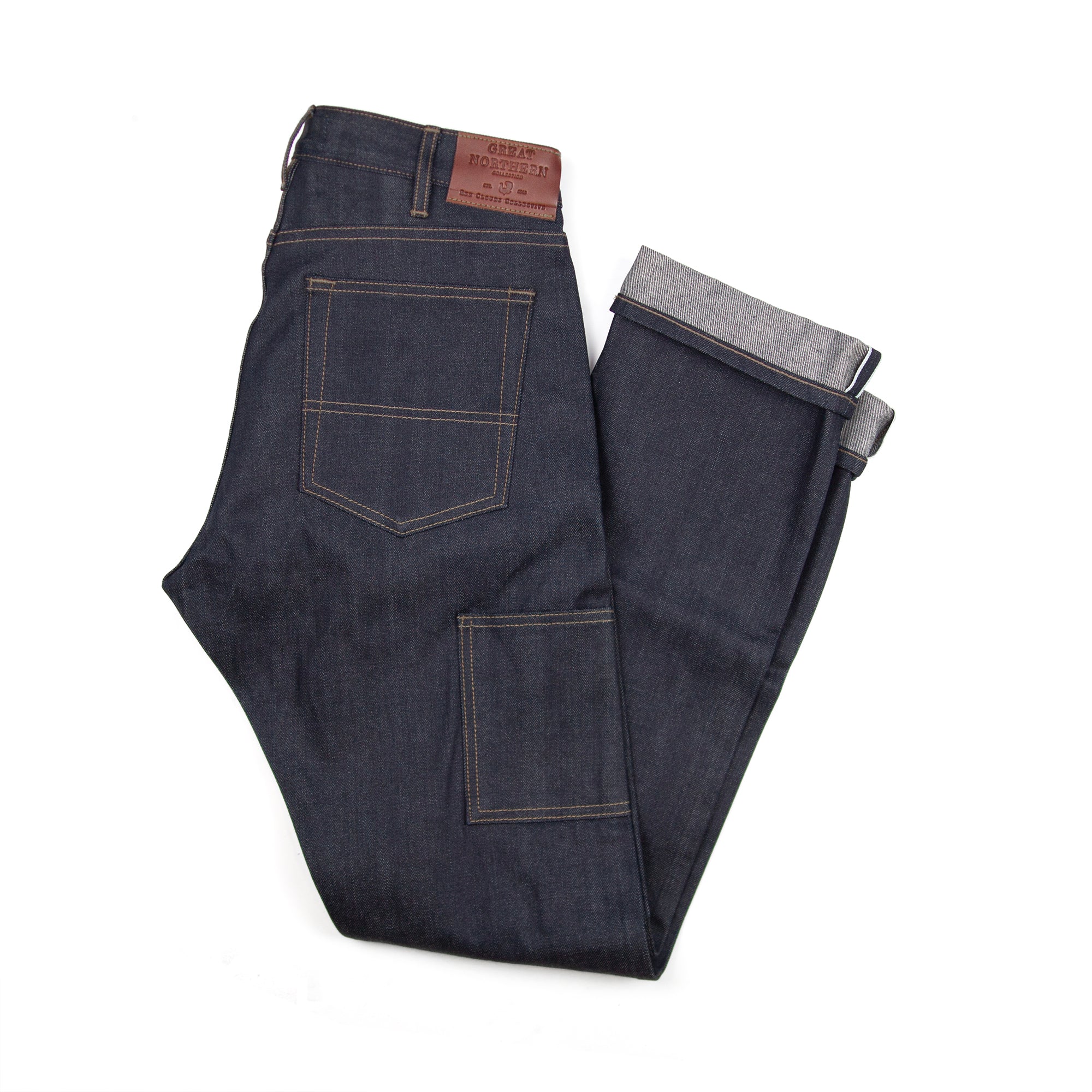 GN.05 Women's Waxed Canvas Fitted Work Pant - Havana - Red Clouds  Collective - Made in the USA