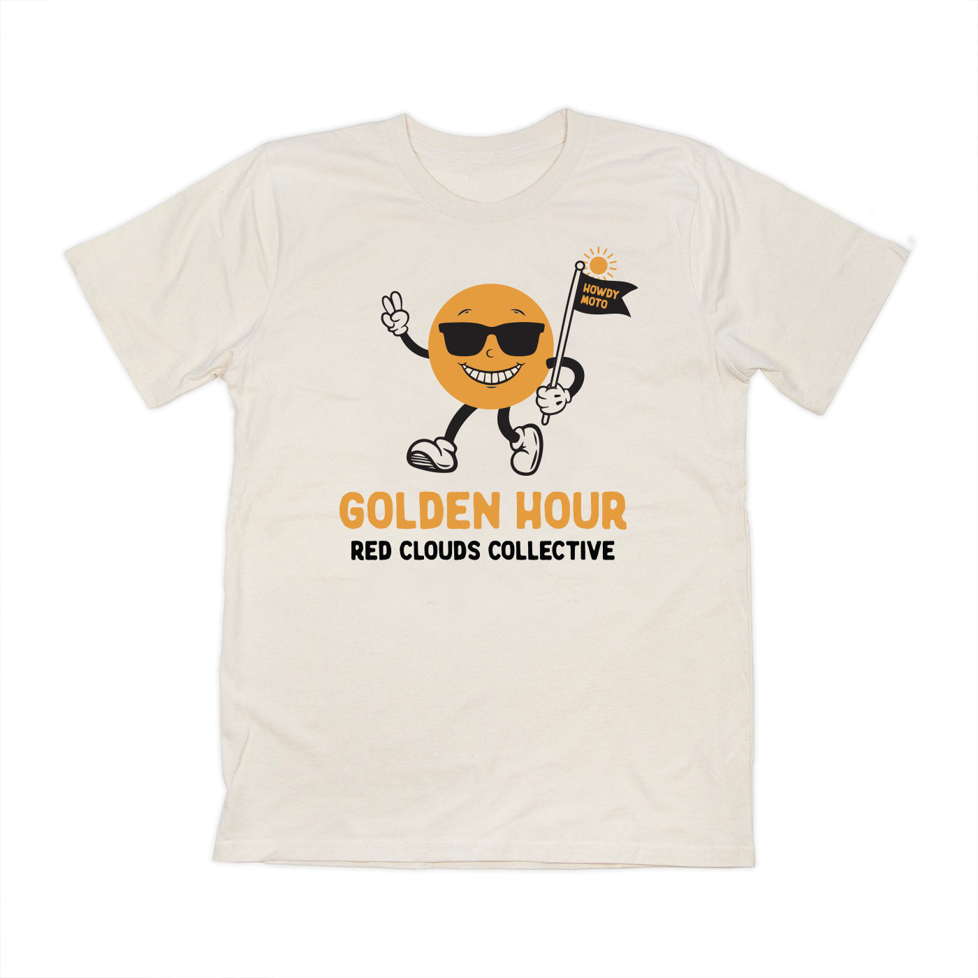 Golden Hour Tee - Red Clouds Collective - Made in the USA