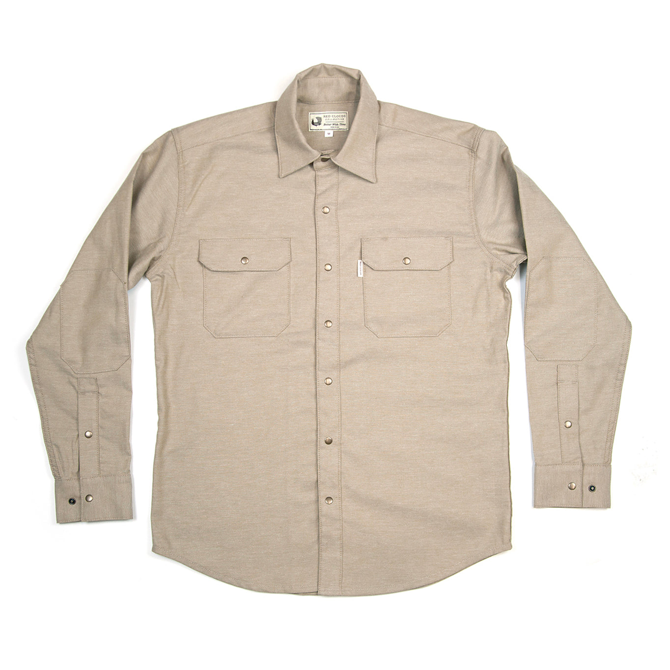 Witham Work Shirt - Tan Linen