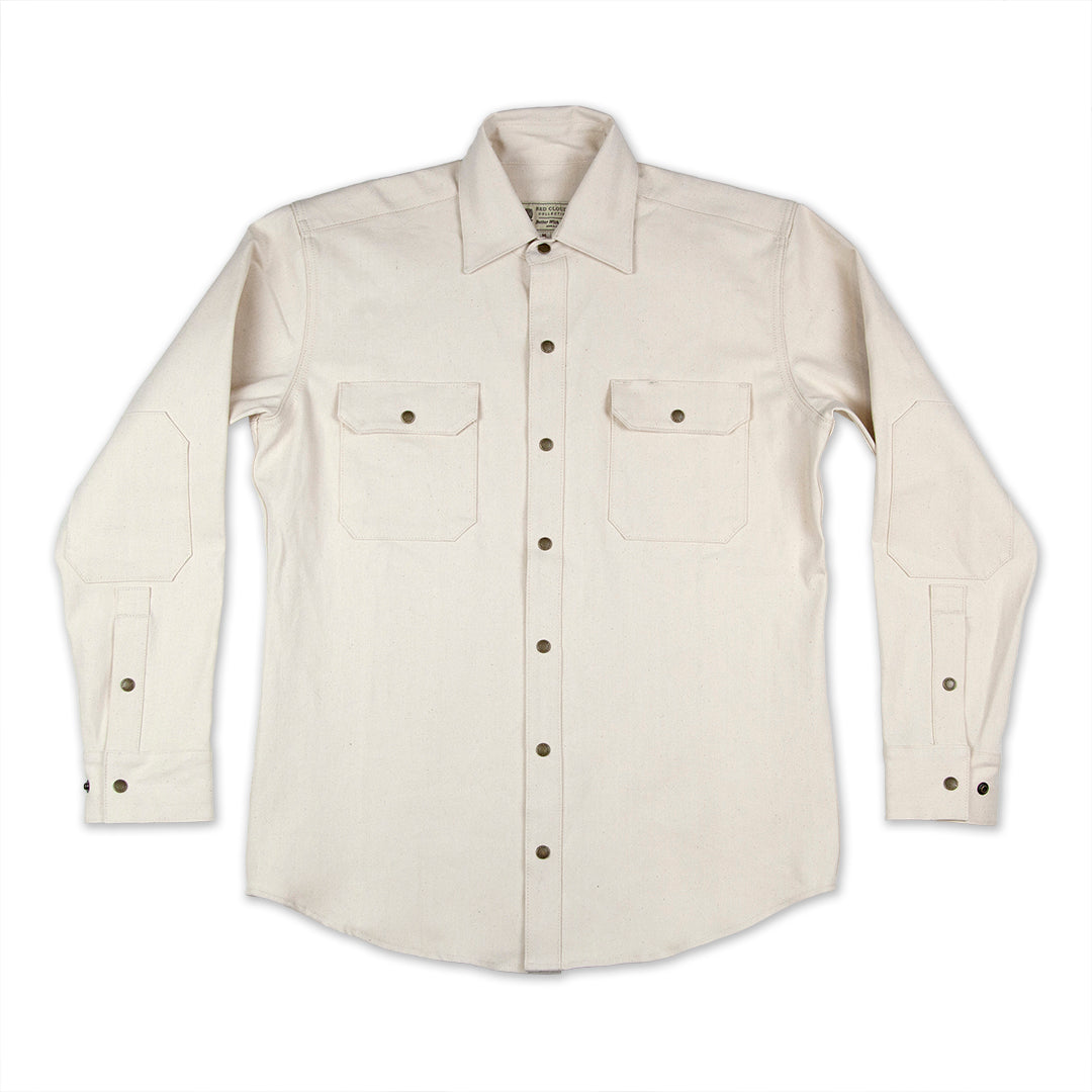Witham Work Shirt - Natural Twill