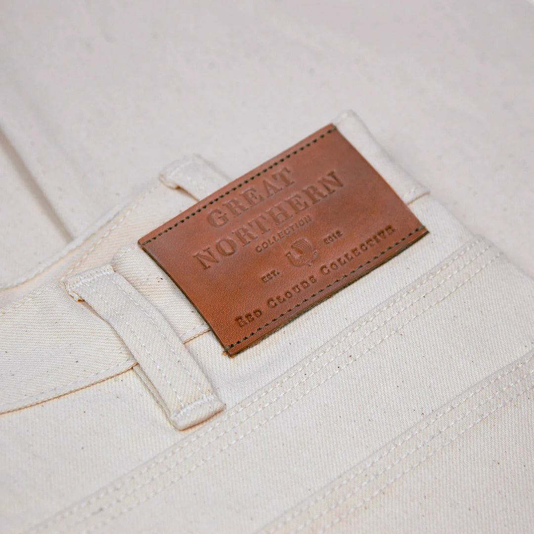 GN.01 Fitted Work Pant - Natural Cone Mills Denim