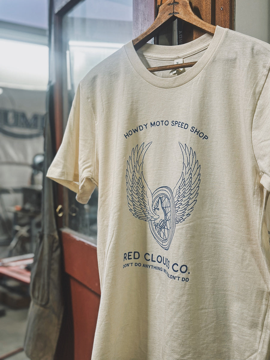 Howdy Moto Speed Shop Tee
