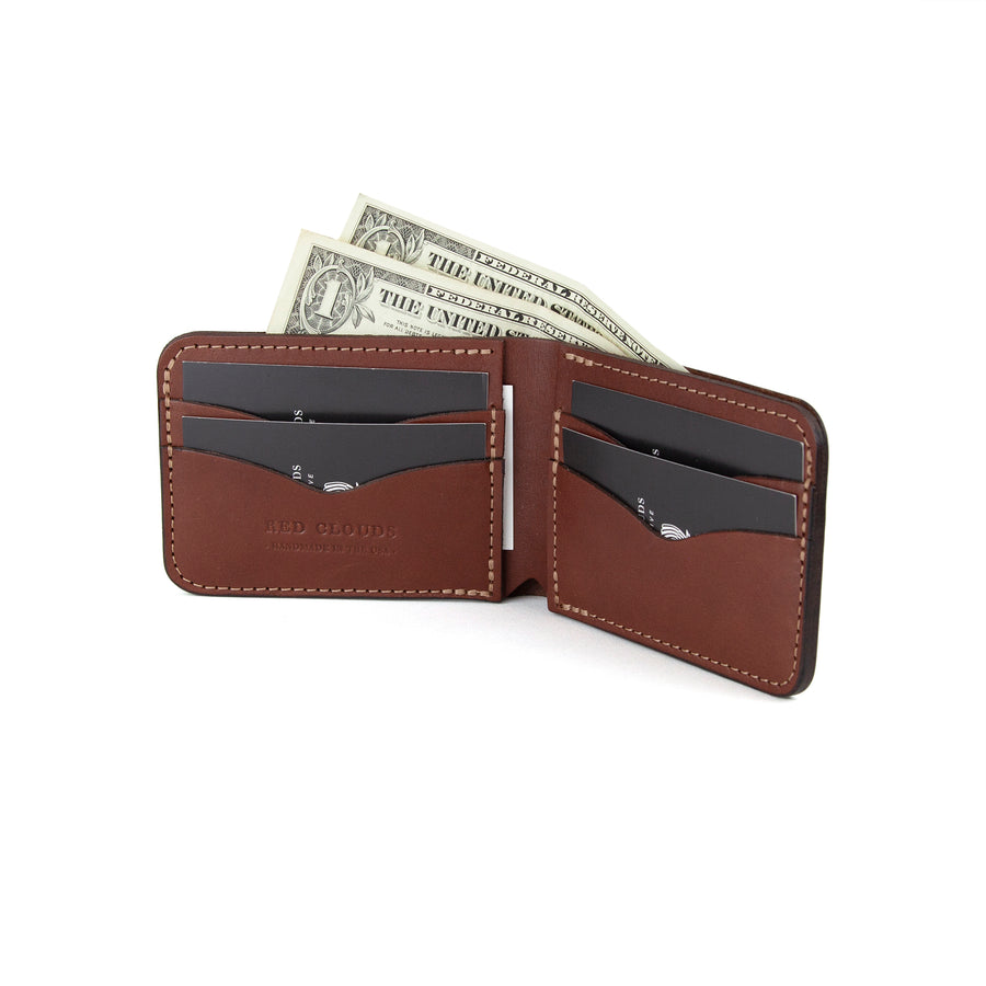 Donovan V2 Bifold Wallet - Saddle Tan