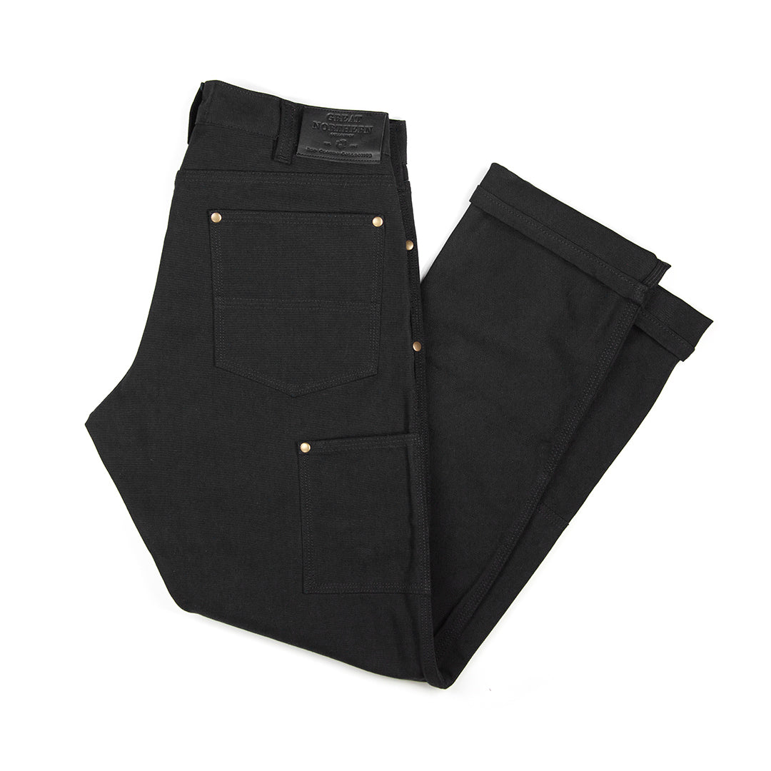 GN.01 Fitted Work Pant - 12oz Black Canvas