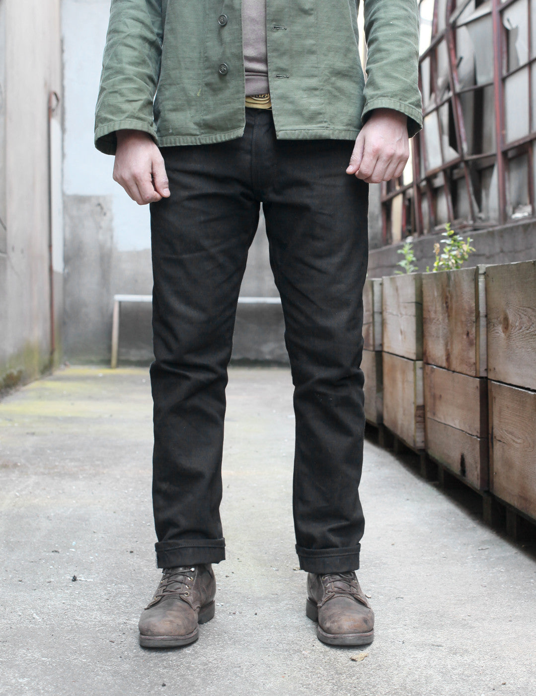 GN.02 Selvage Denim Pants - Black - Red Clouds Collective - Made 
