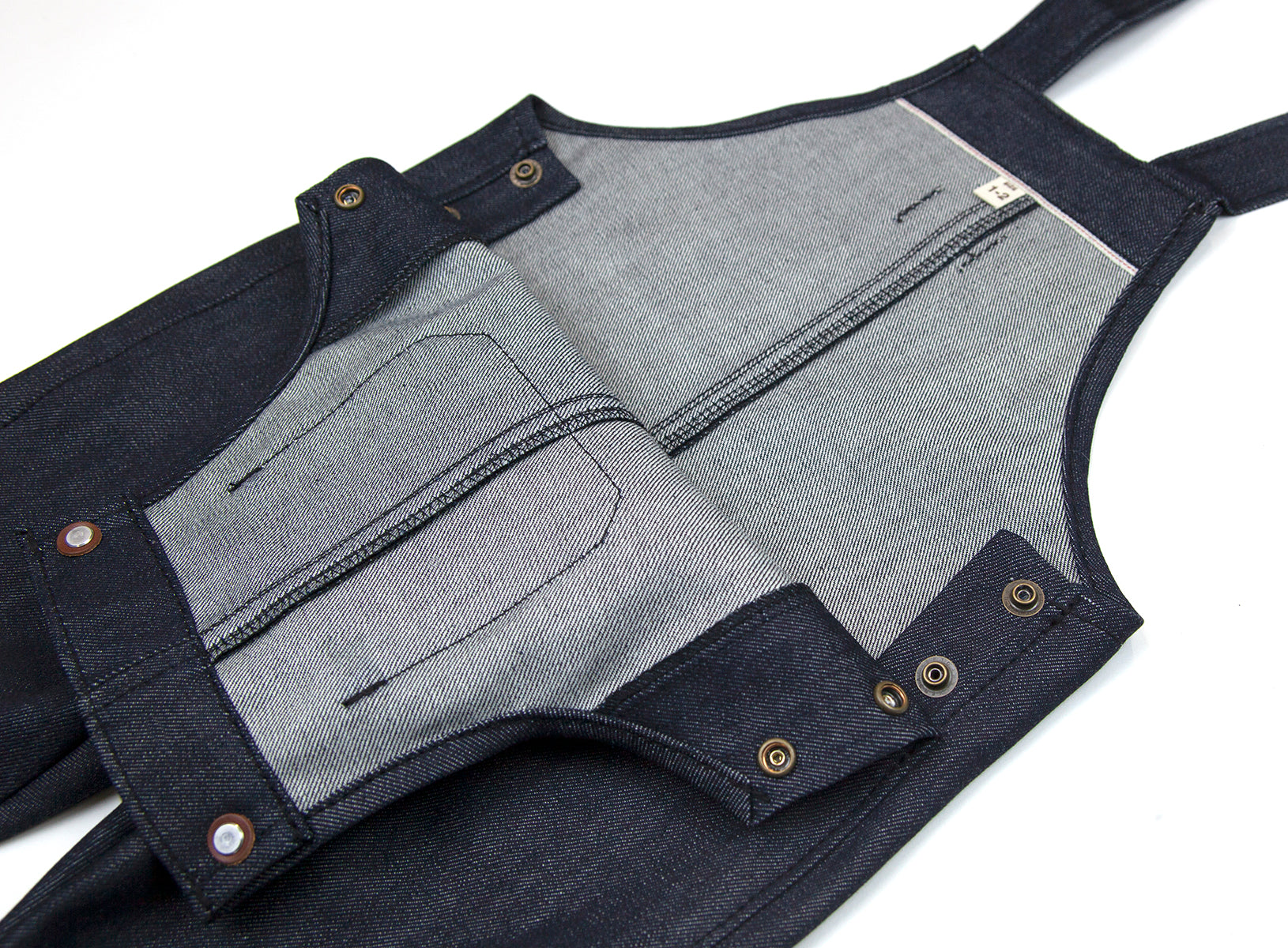 Little Clouds Overalls - Selvage Denim