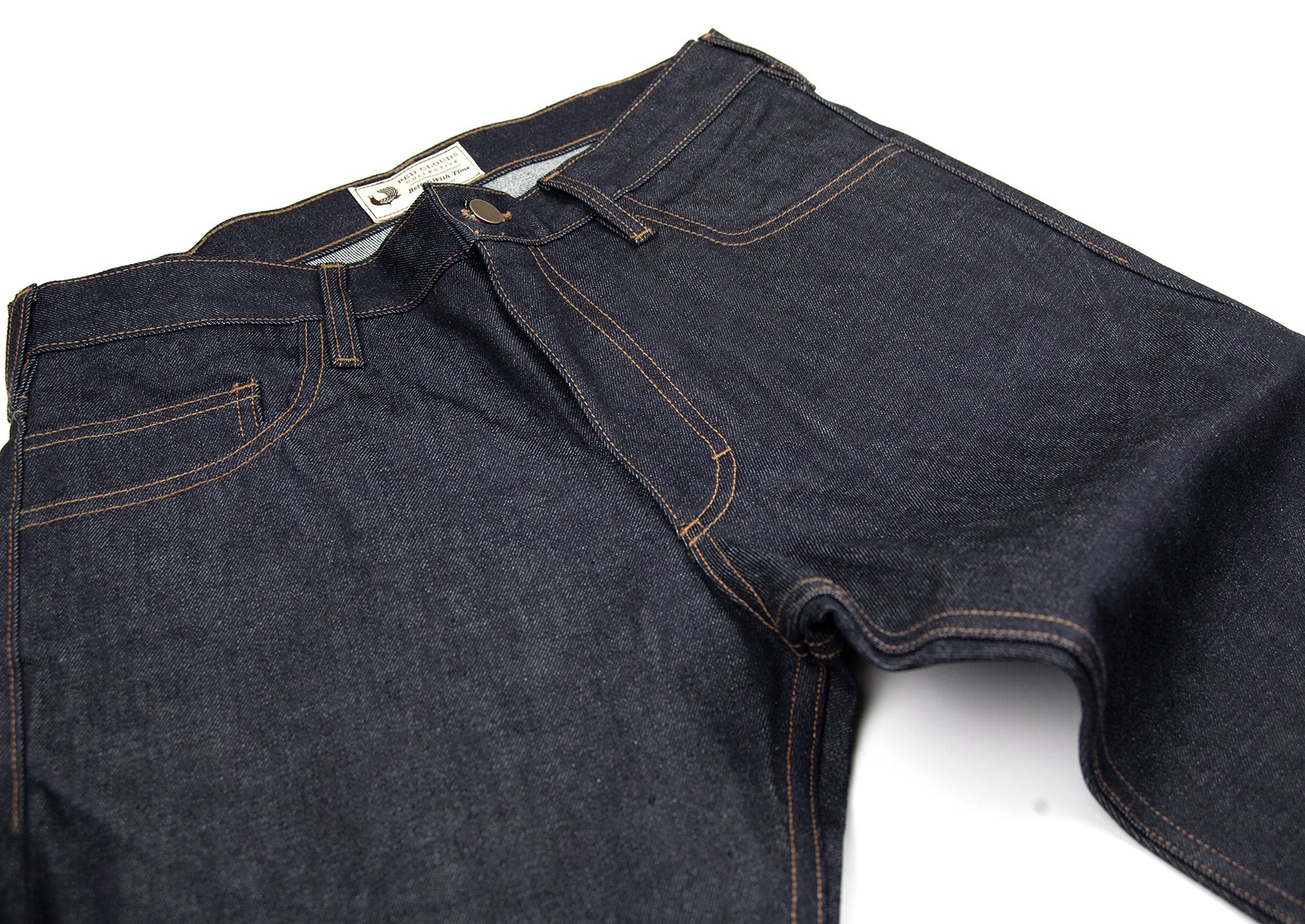 Raw Denim Jeans Selvedge, Red Tornado Blacksmith