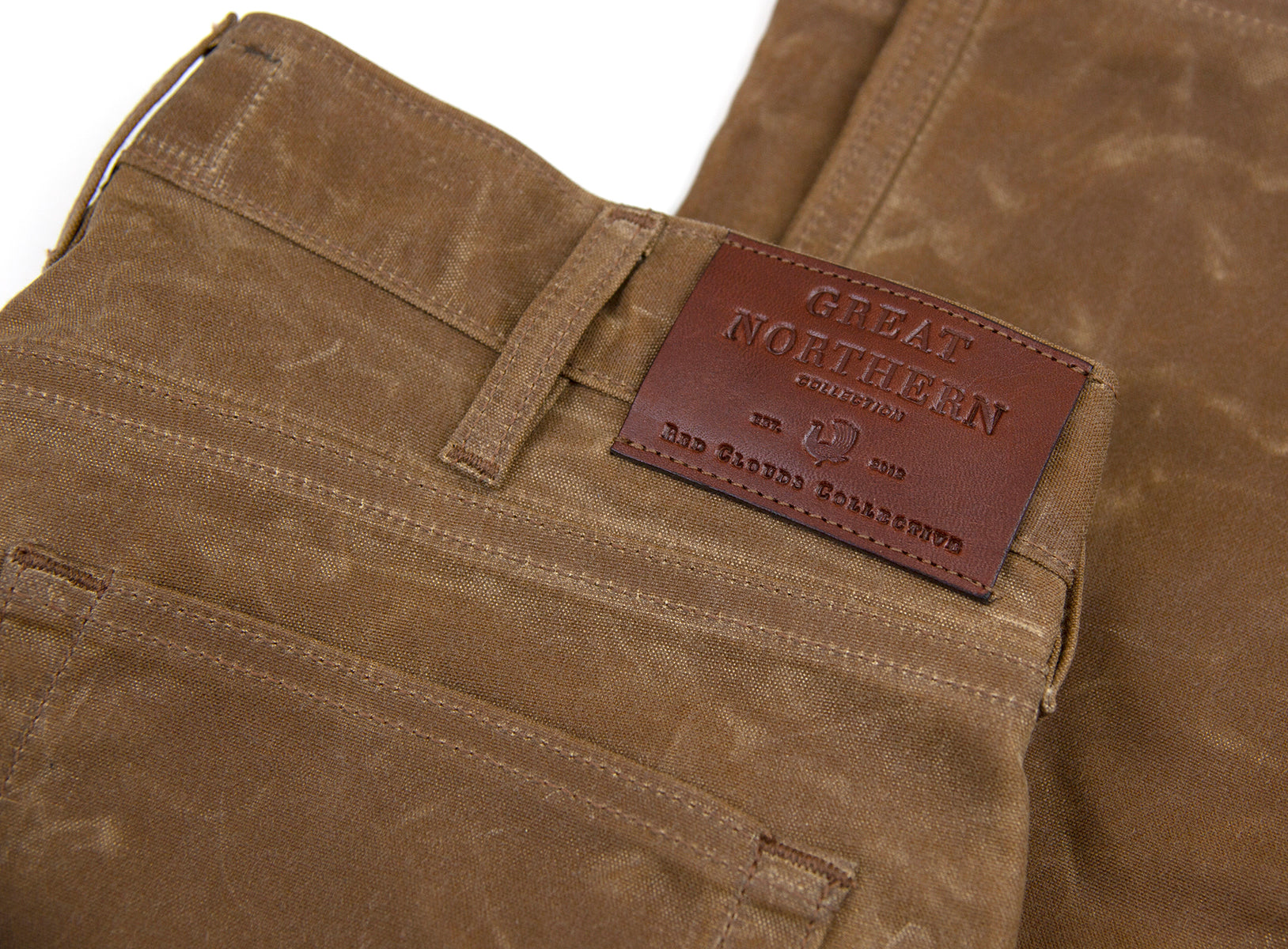 GN.04 Waxed Canvas Pants - Brush Brown