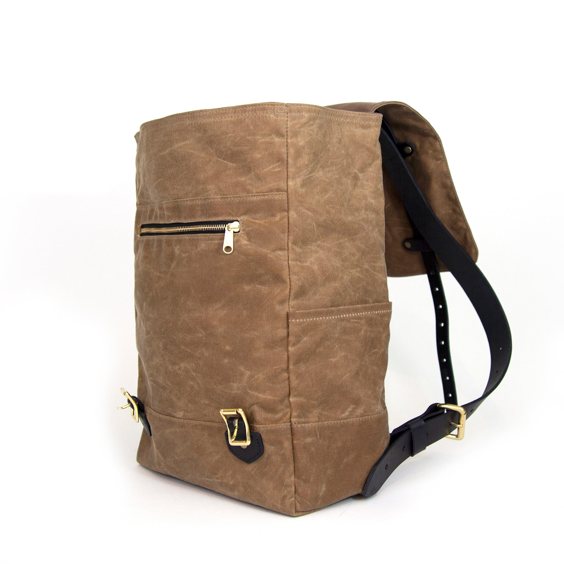 The Catamount Backpack - Brush Brown / Black