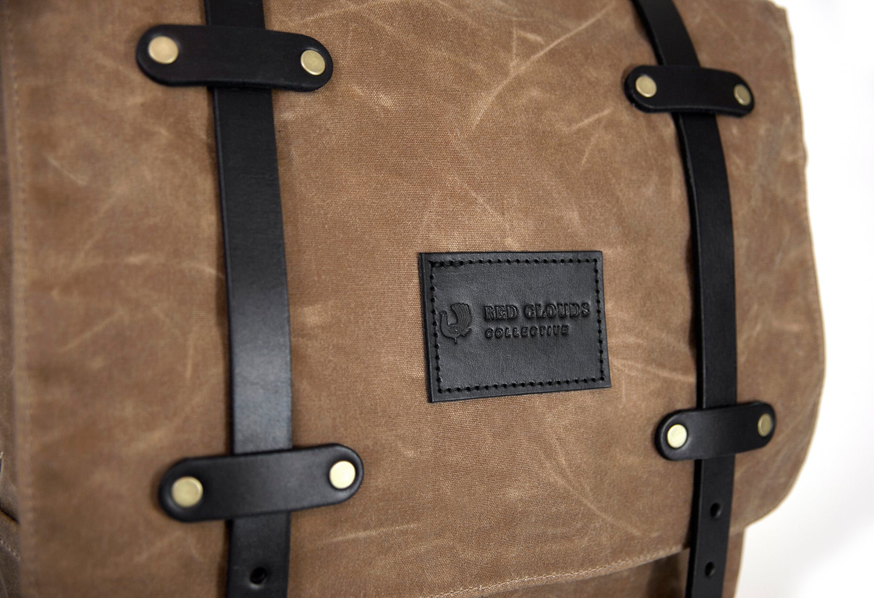 The Catamount Backpack - Black / Brown - Red Clouds Collective - Made in  the USA