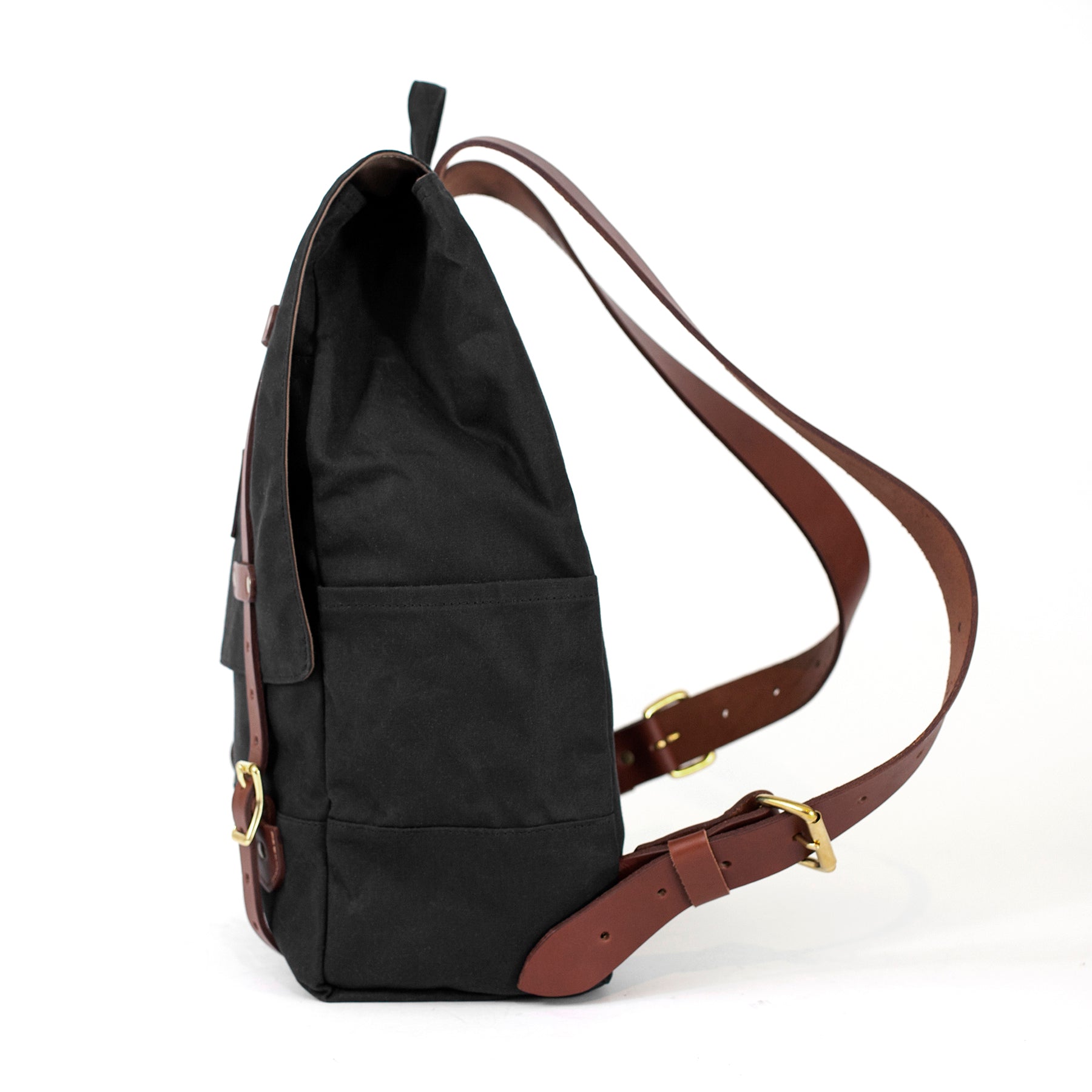 The Catamount Backpack - Black / Brown