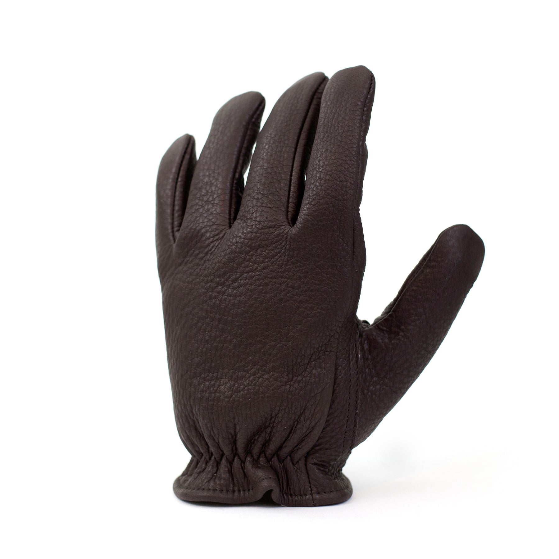 Kevlar Lined Leather Gloves - Brown - Red Clouds Collective - Made