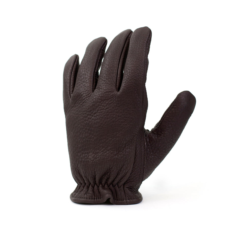 Kevlar Lined Leather Gloves - Brown
