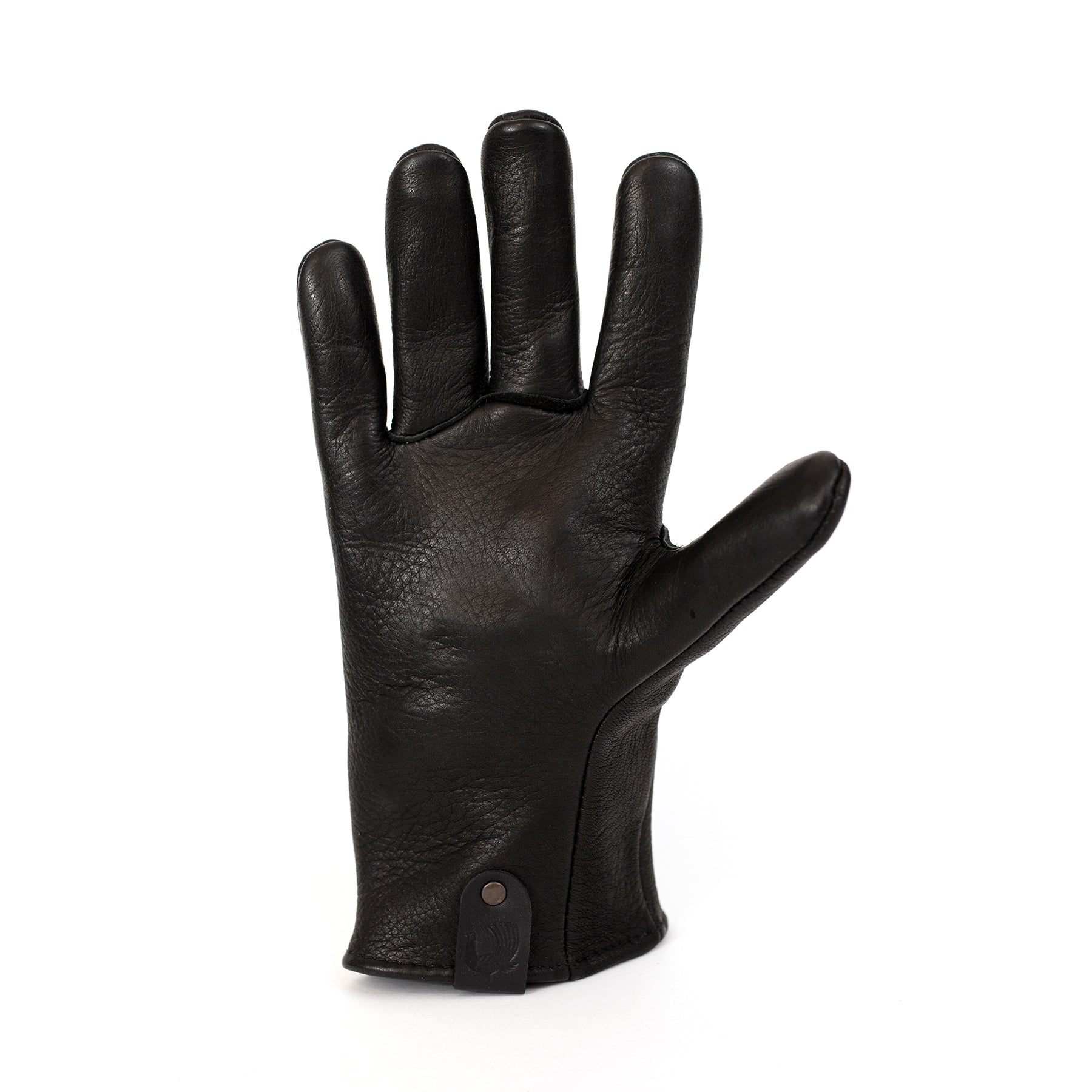 leather glove, black leather glove, made in usa glove, motorcycle glove, driving glove, best leather glove, red clouds glove