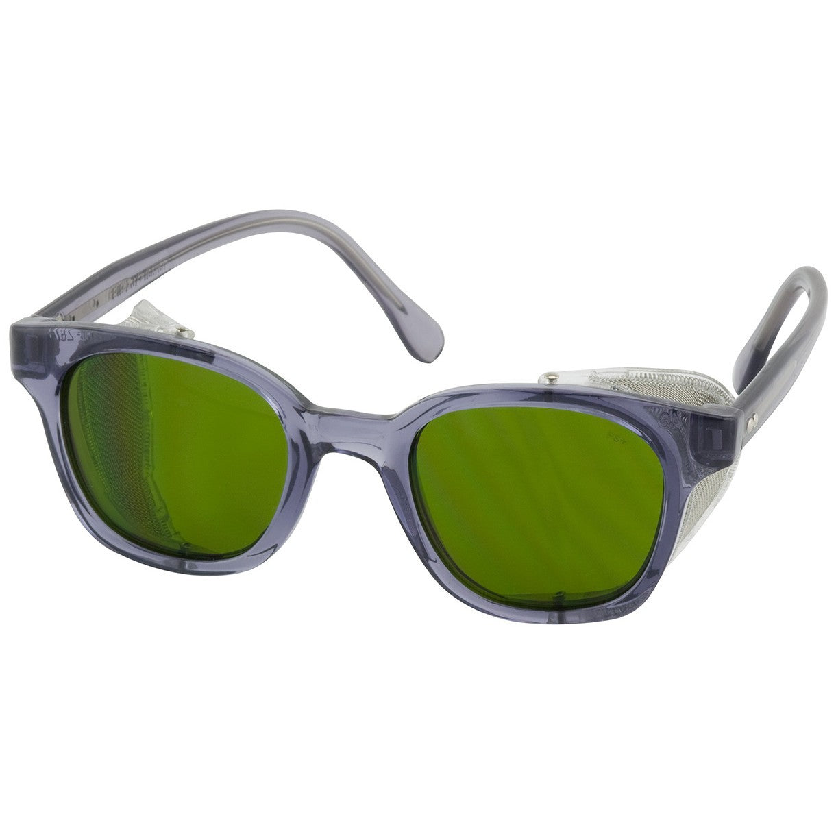 Traditional Safety Glasses - Green Lens