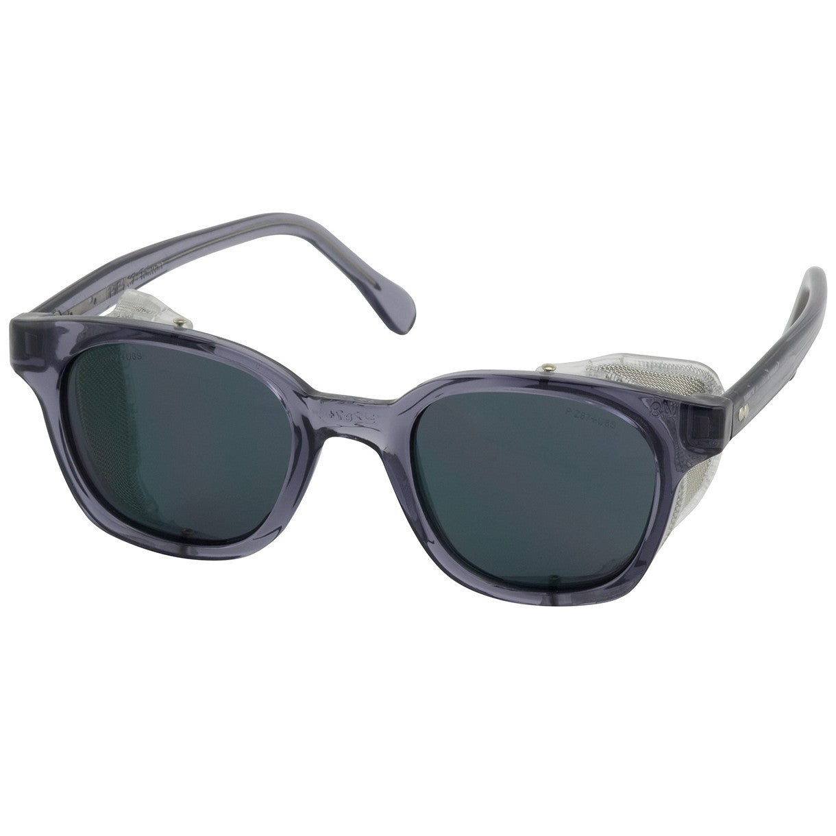 Traditional Safety Glasses - Gray Lens