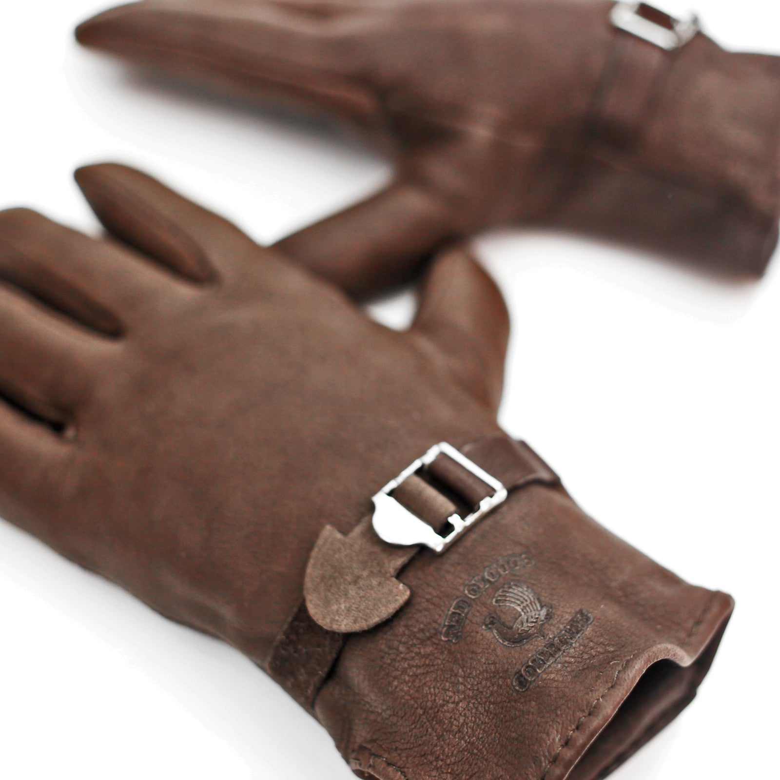 Kevlar Lined Leather Gloves - Brown