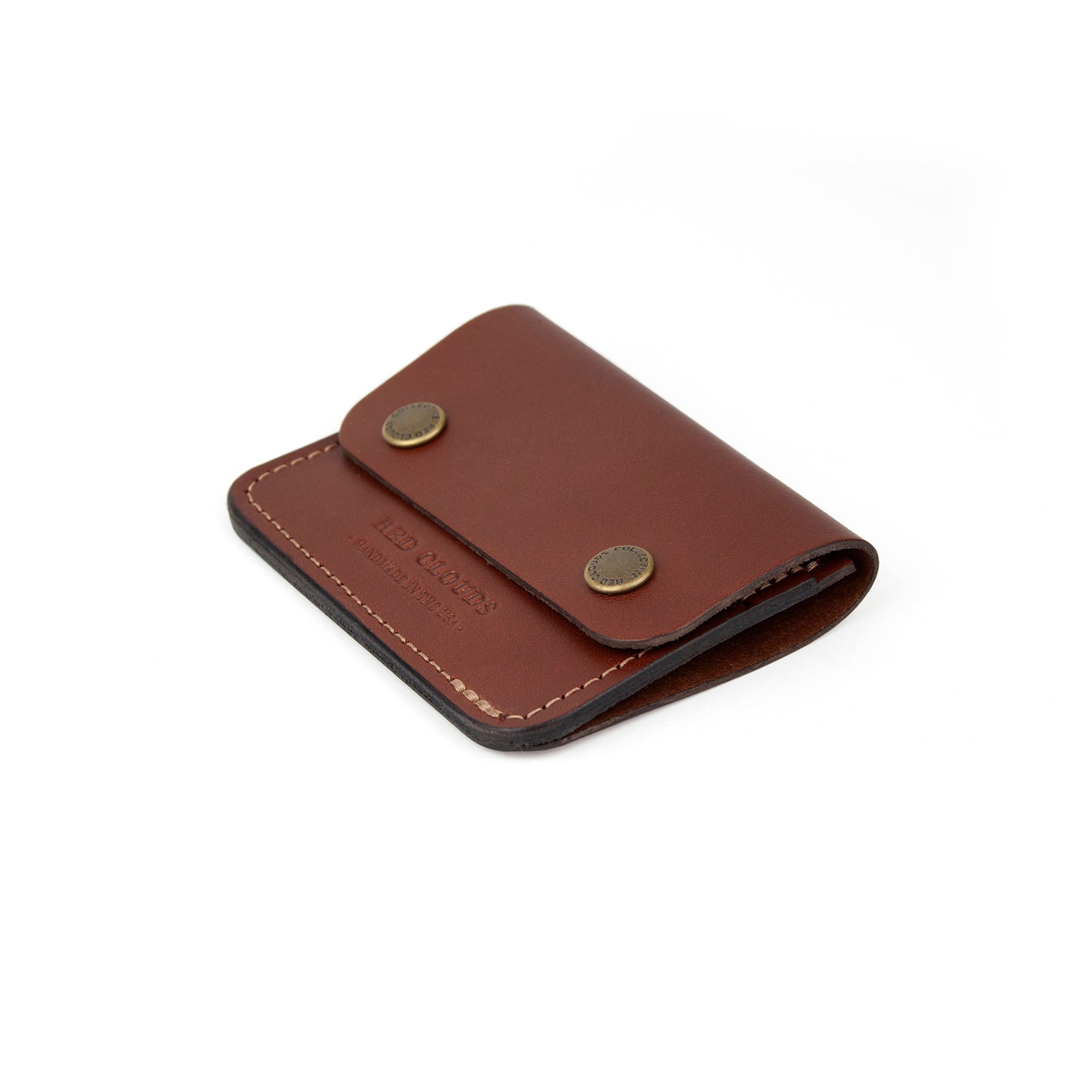 Bennington Wallet - Saddle Tan - Red Clouds Collective - Made in