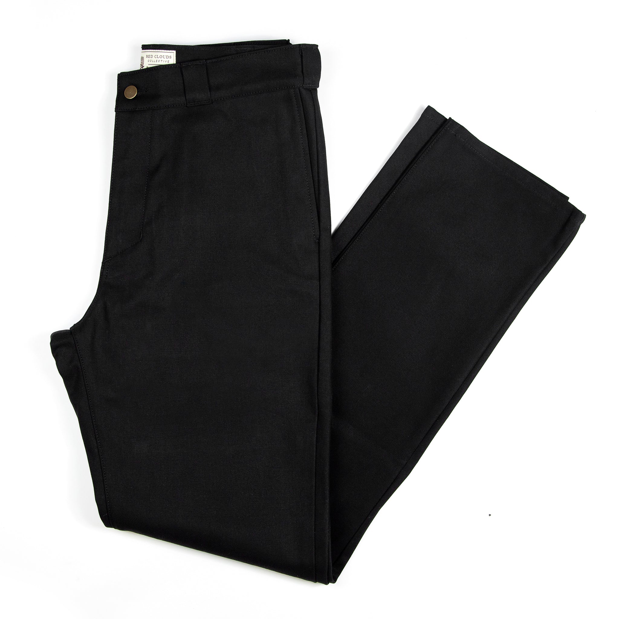 RCC Classic Twill Pants - Black - Red Clouds Collective - Made in